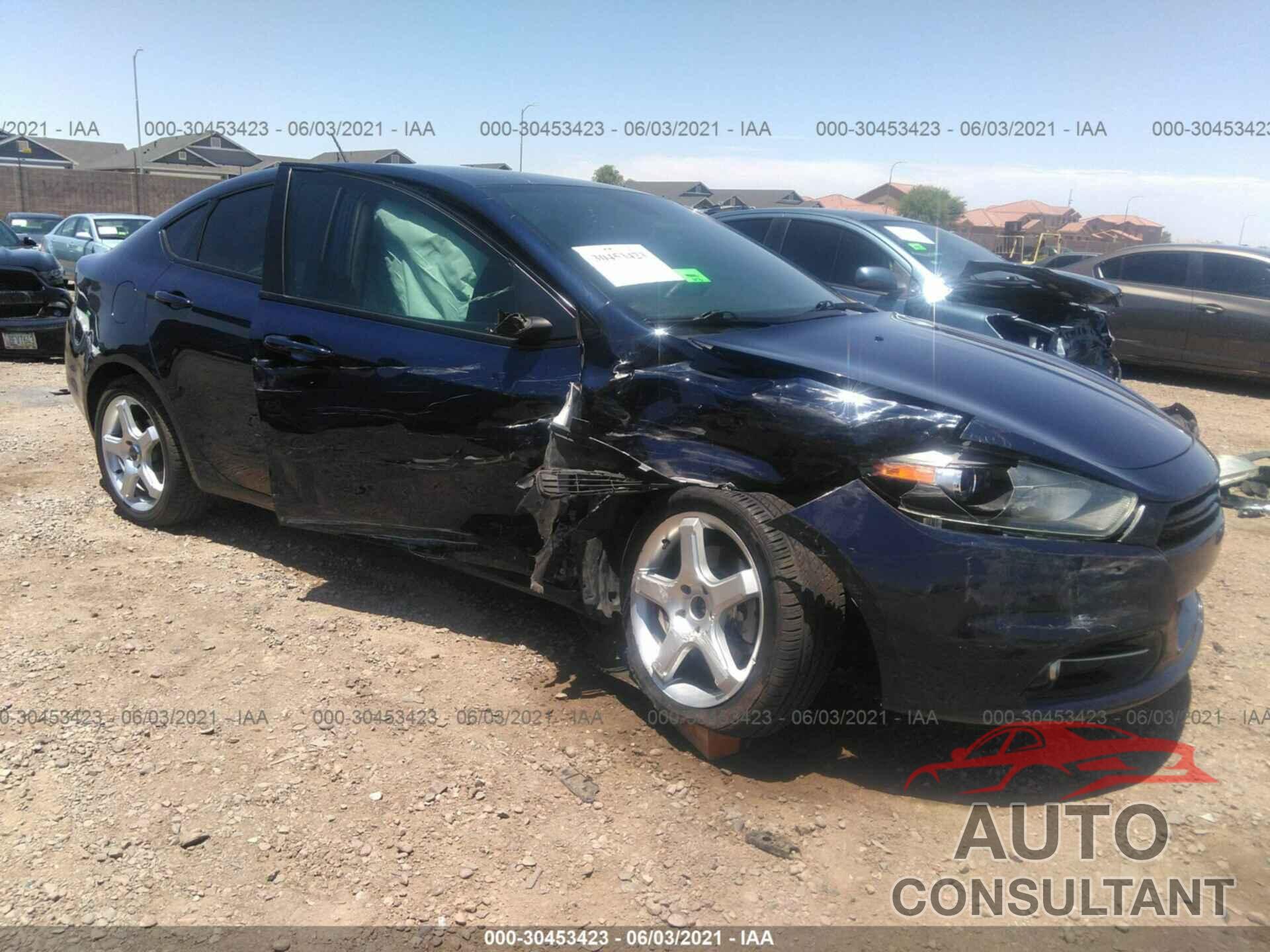 DODGE DART 2016 - 1C3CDFBB9GD565261