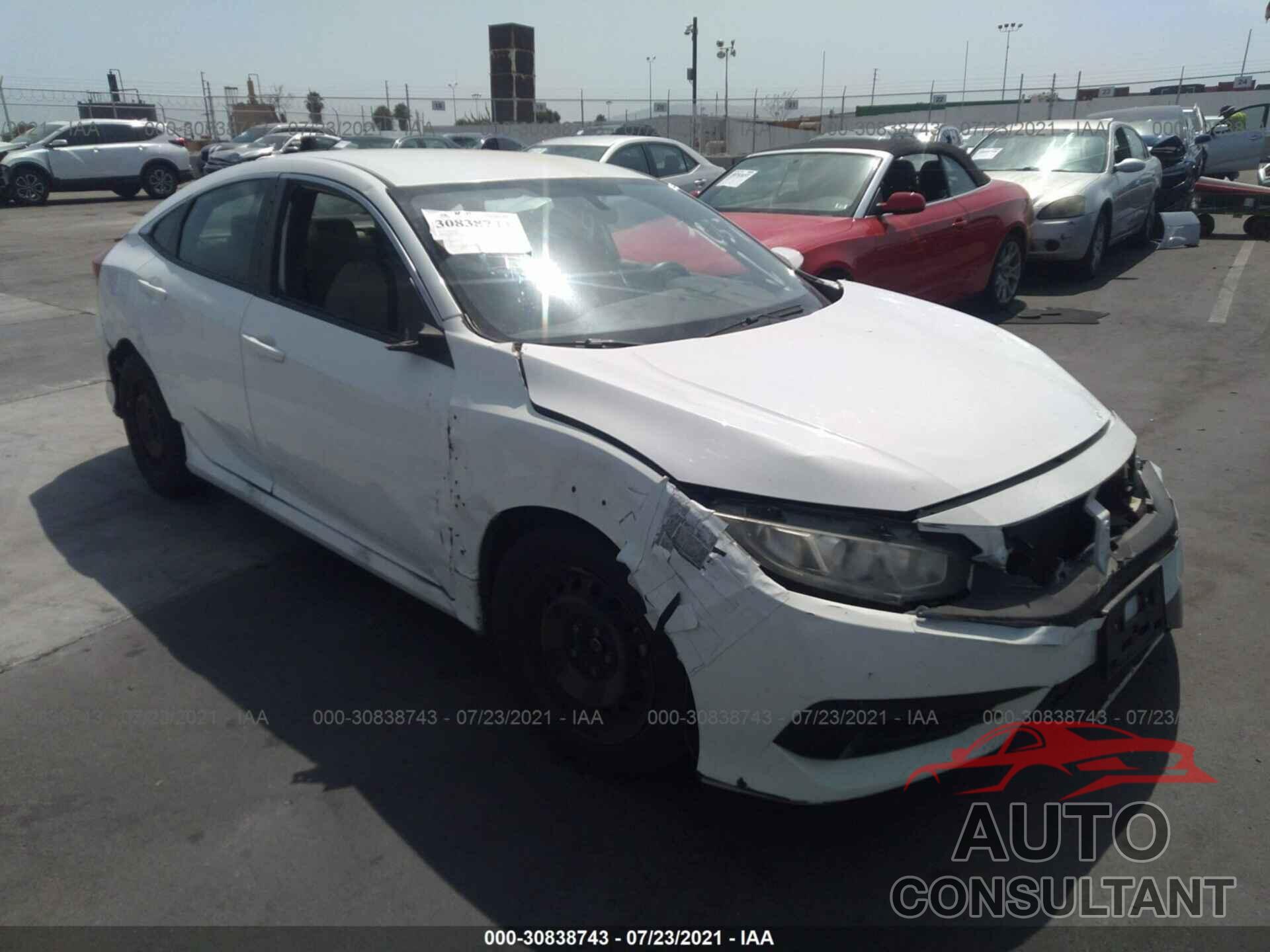 HONDA CIVIC SEDAN 2016 - 2HGFC2F50GH559037