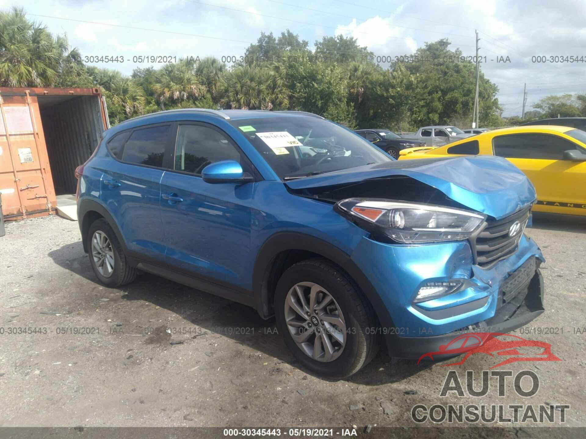 HYUNDAI TUCSON 2016 - KM8J33A48GU102966