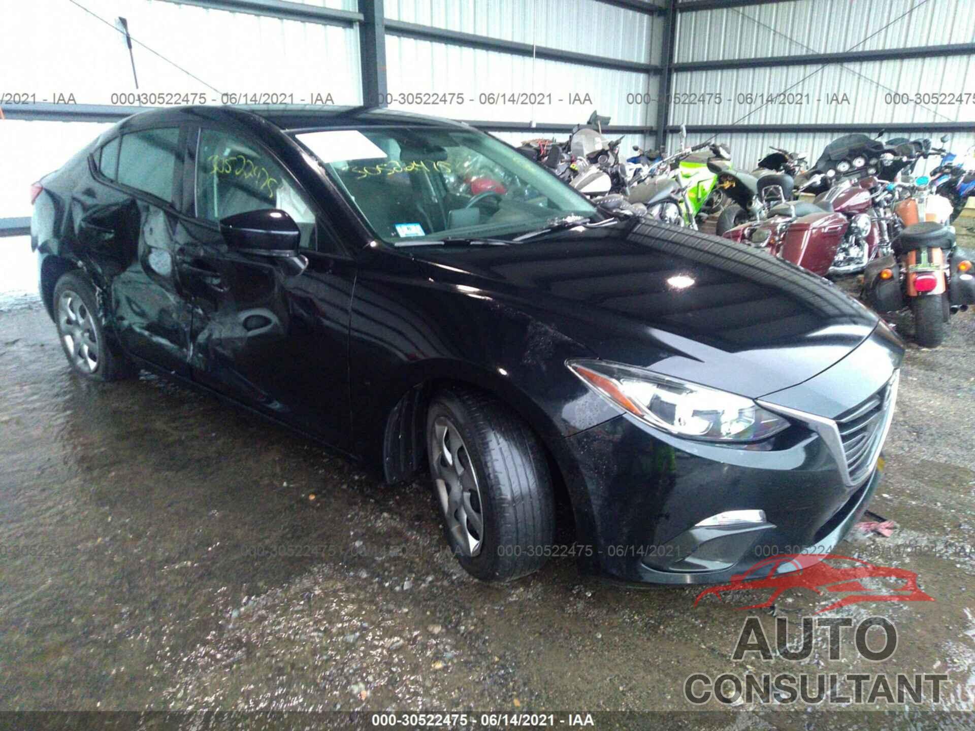 MAZDA MAZDA3 2016 - JM1BM1T71G1346560