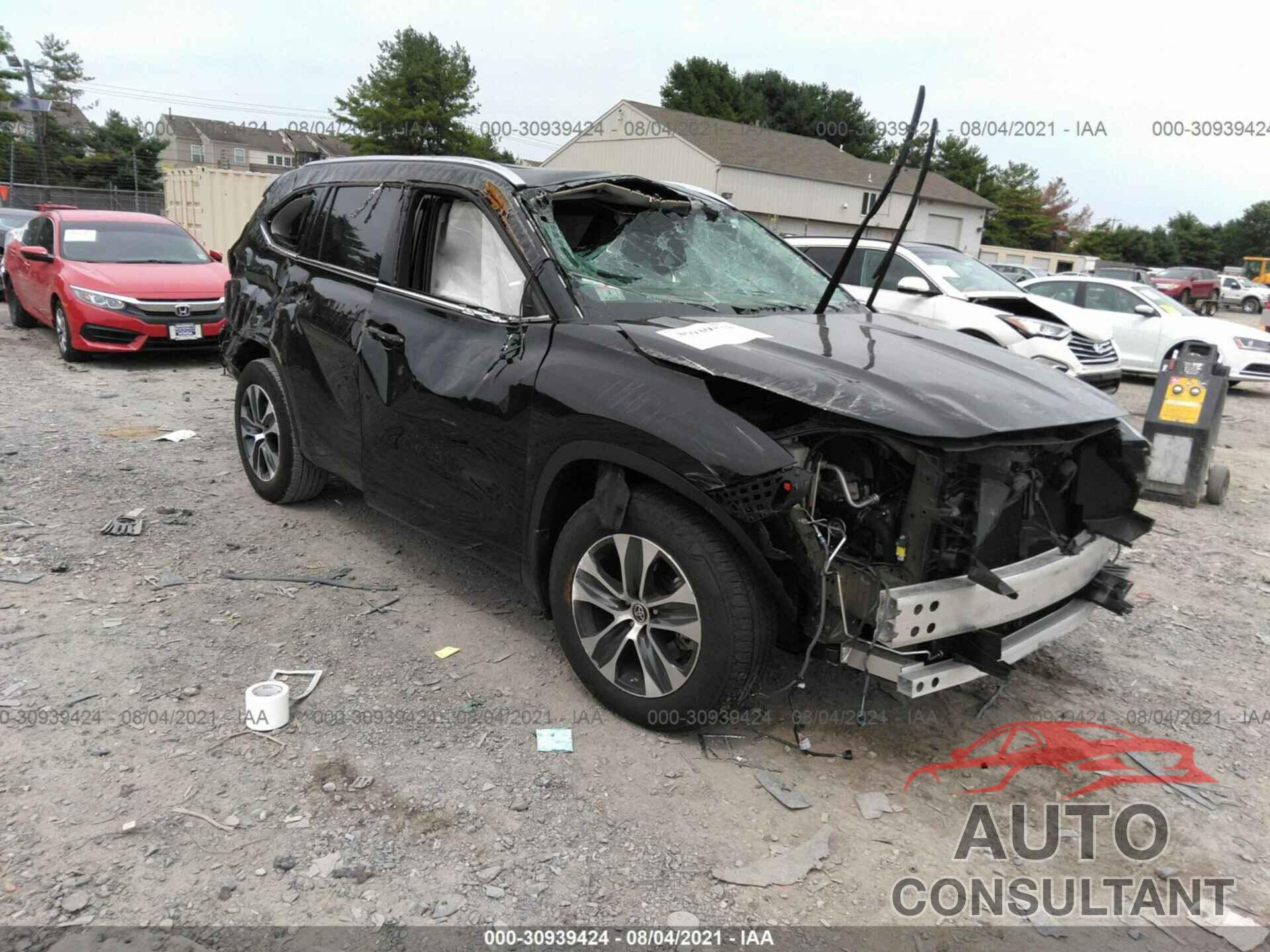 TOYOTA HIGHLANDER 2021 - 5TDGZRBH3MS089917