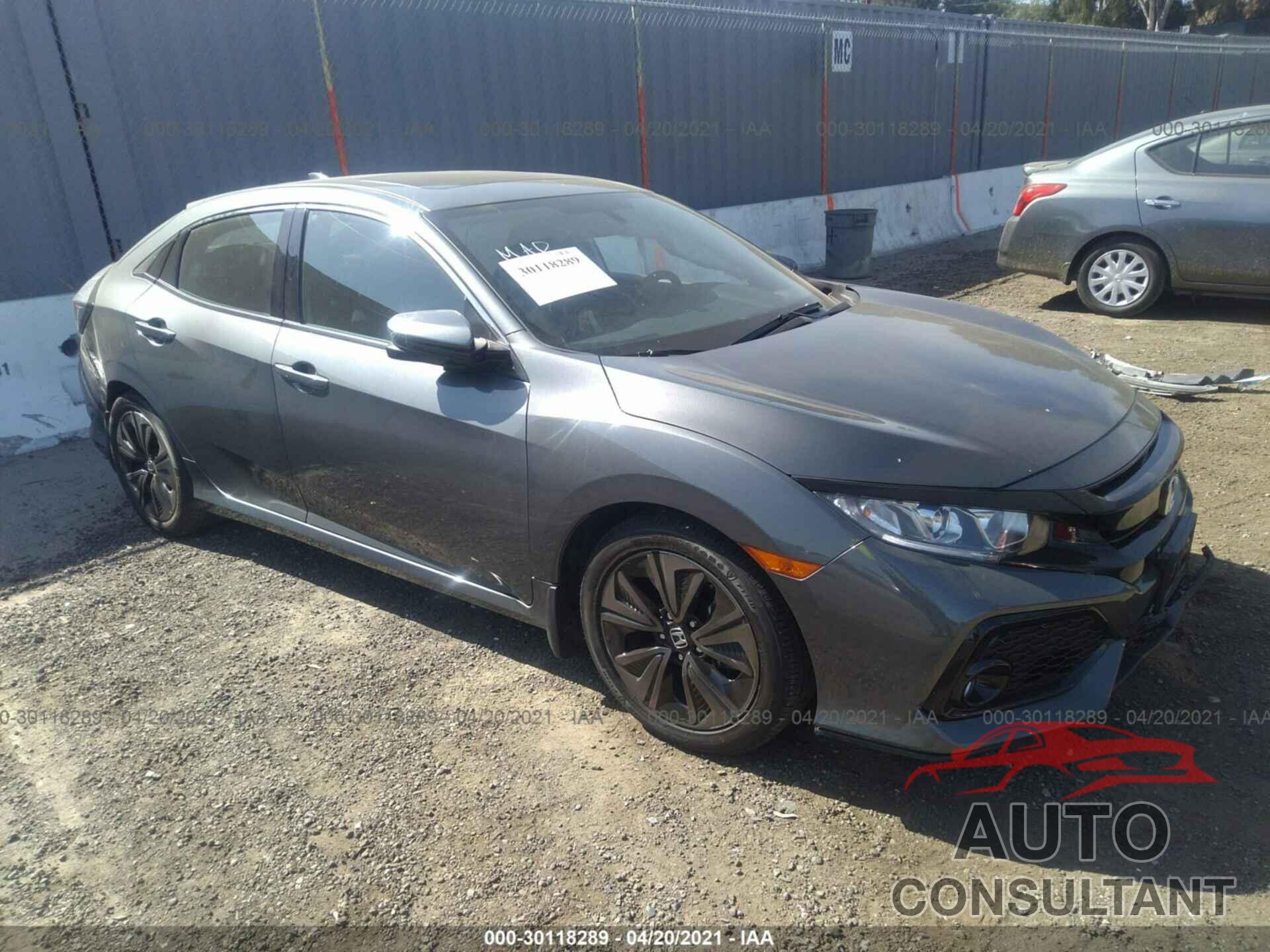 HONDA CIVIC HATCHBACK 2017 - SHHFK7H54HU427061