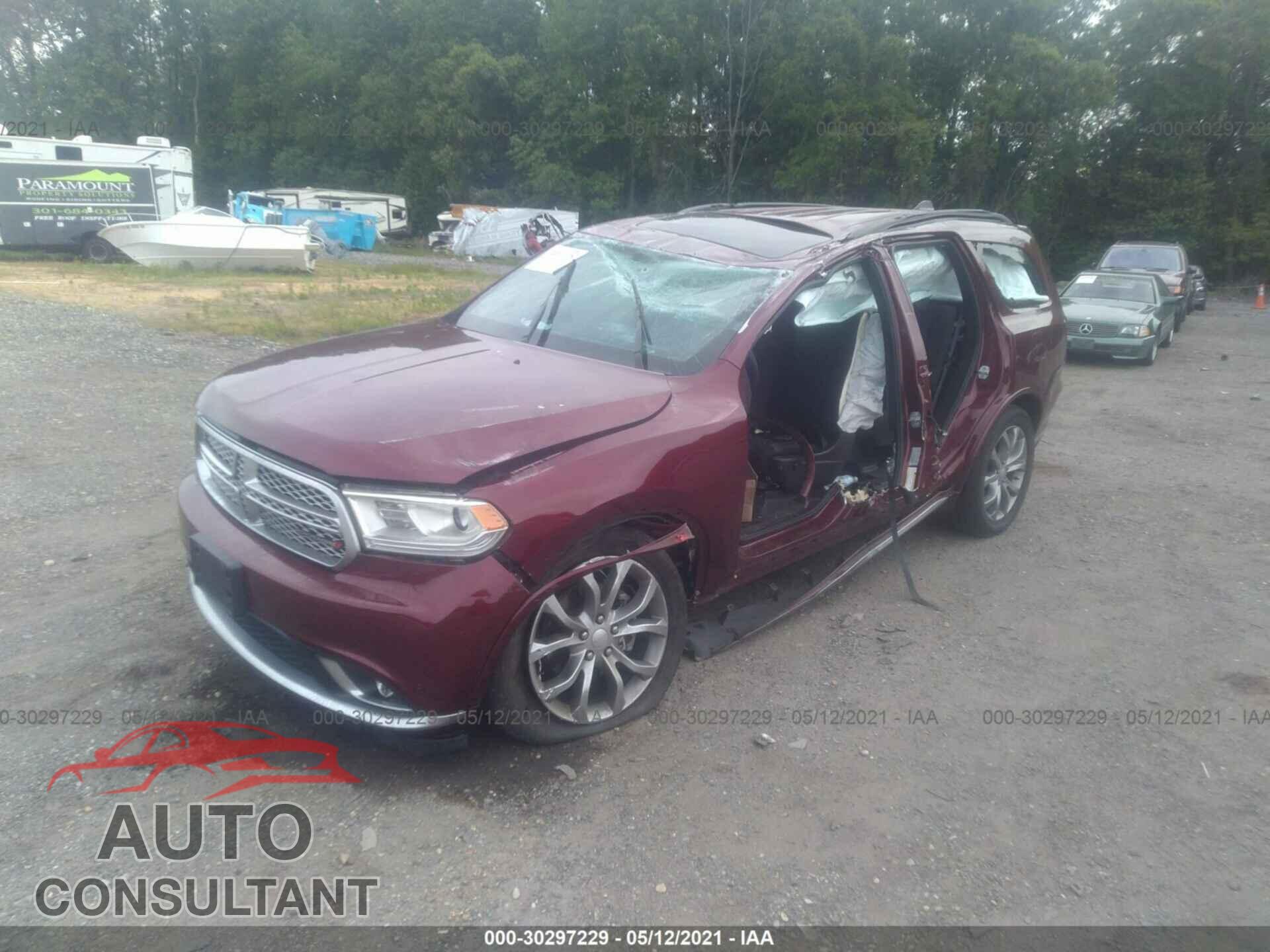 DODGE DURANGO 2017 - 1C4RDJAG2HC960914