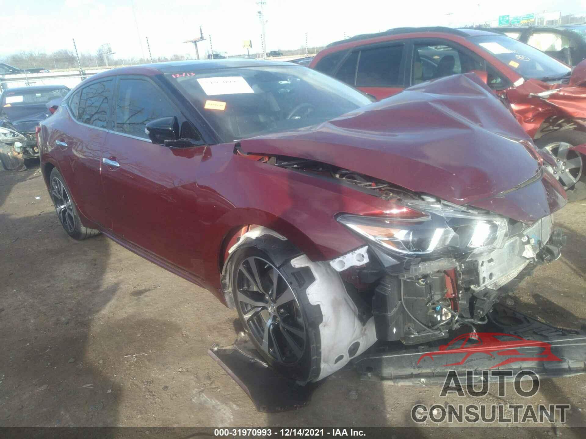 NISSAN MAXIMA 2017 - 1N4AA6APXHC453588