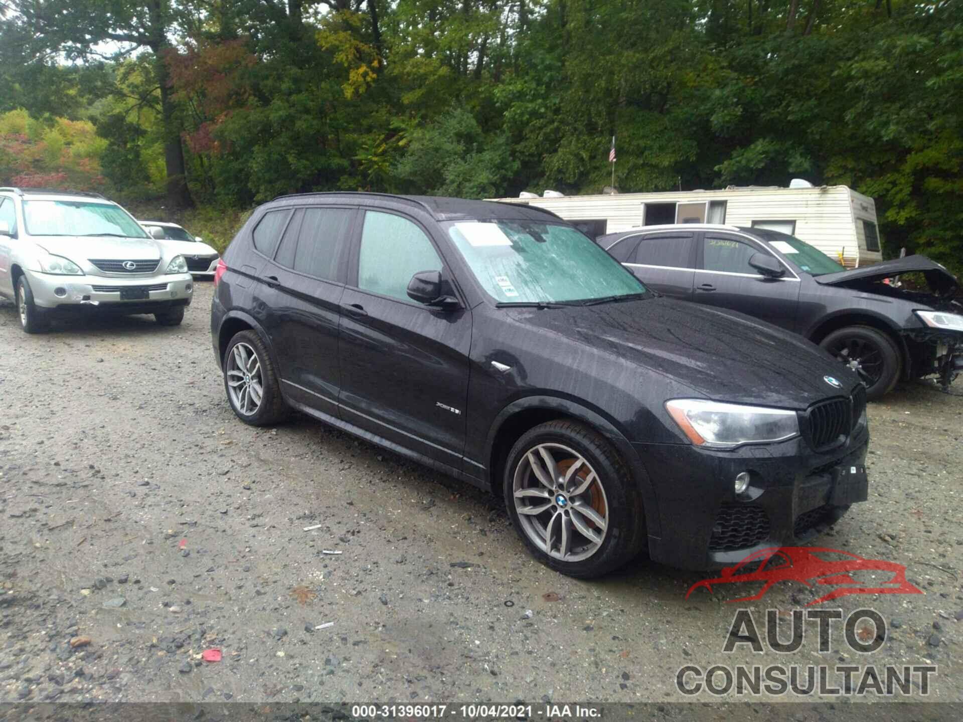 BMW X3 2016 - 5UXWX7C58G0R16844