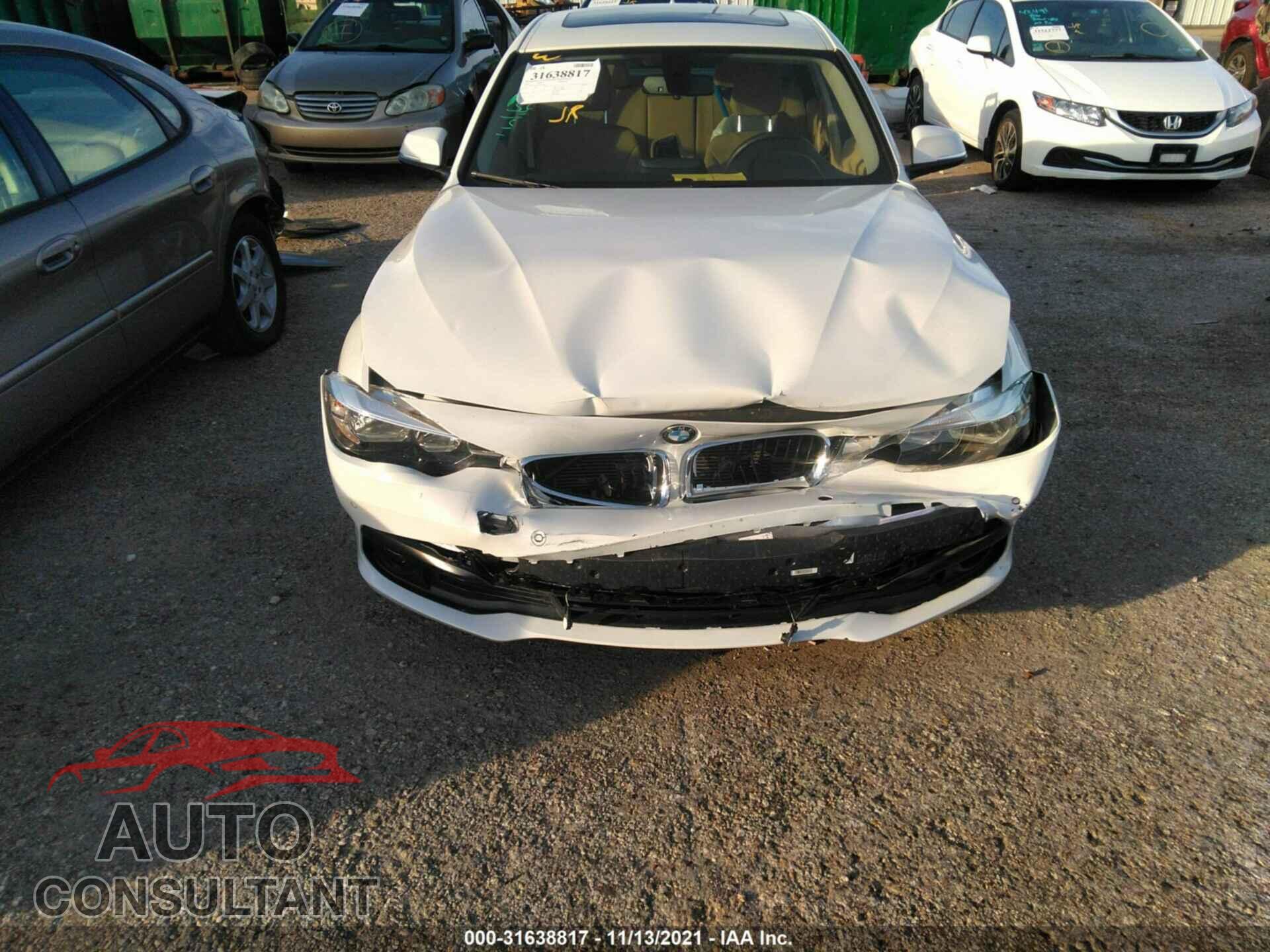 BMW 3 SERIES 2016 - WBA8E1G57GNU11191