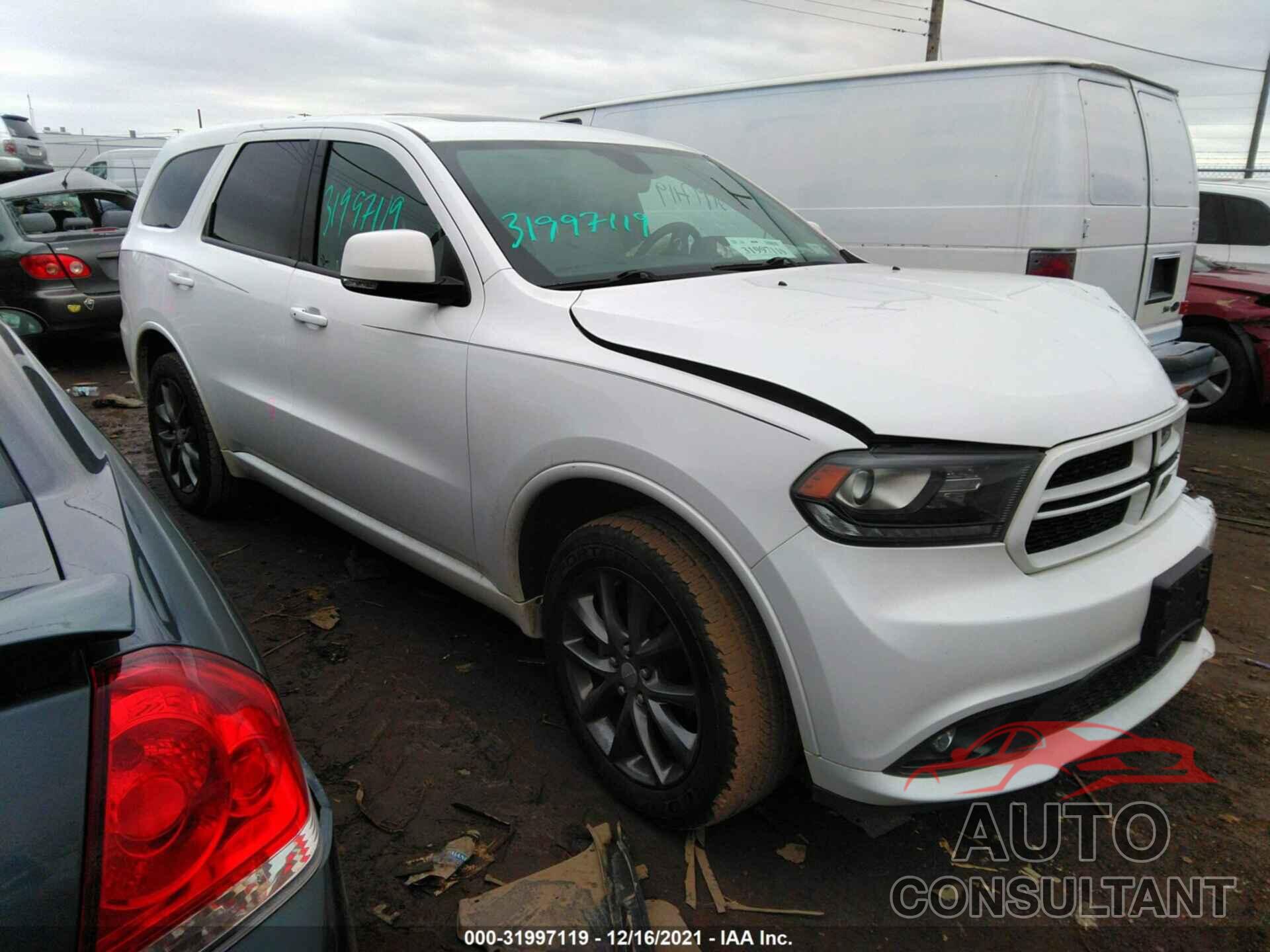 DODGE DURANGO 2017 - 1C4RDJDGXHC652434
