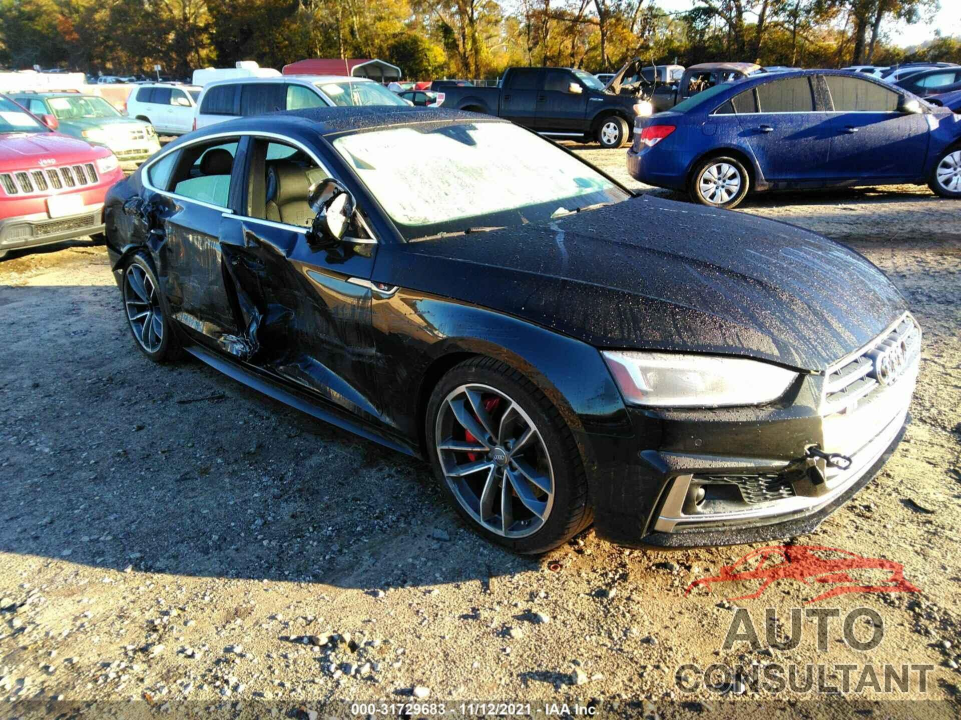 AUDI S5 SPORTBACK 2018 - WAUC4CF51JA118248