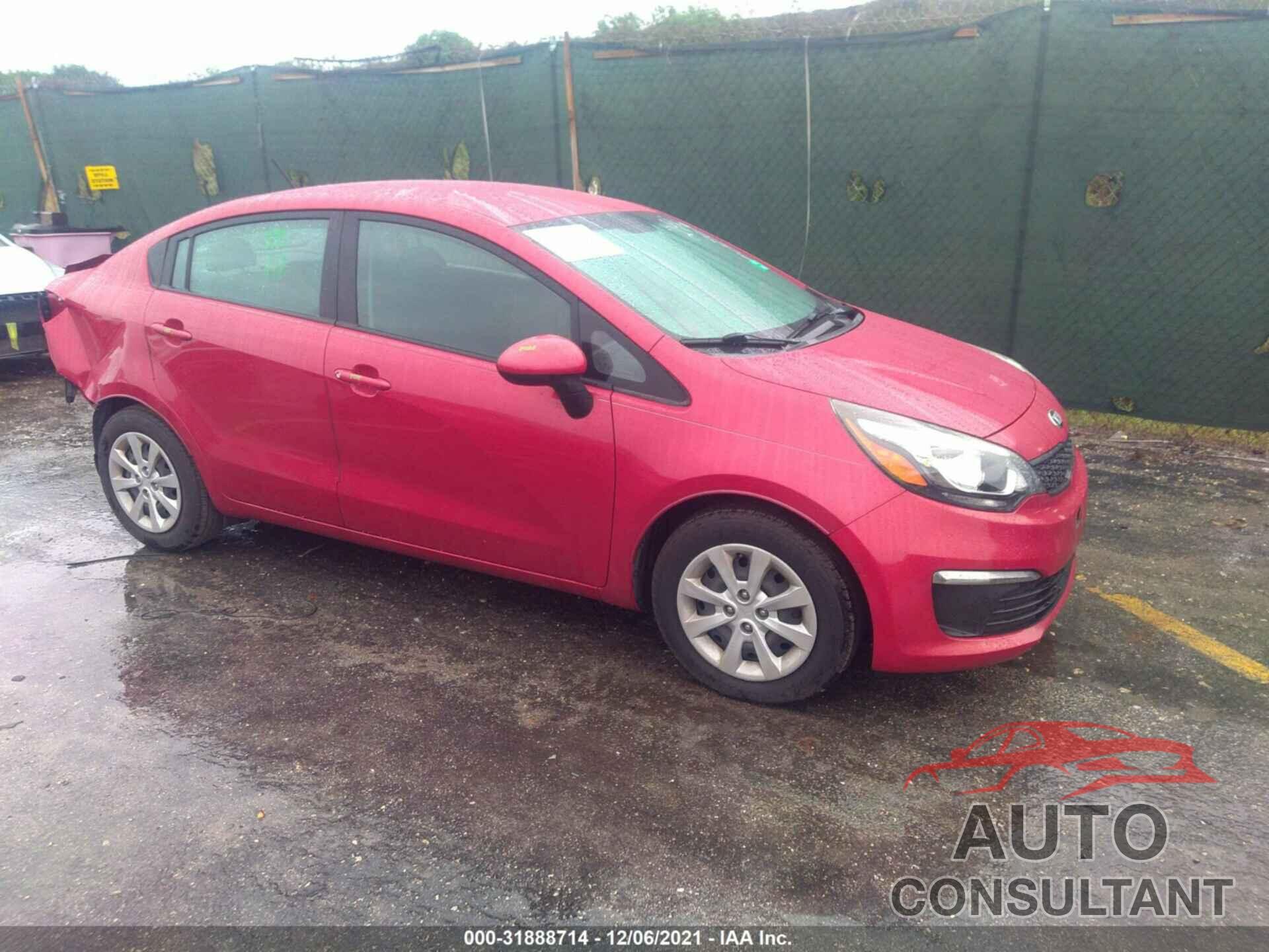 KIA RIO 2017 - KNADM4A33H6012946