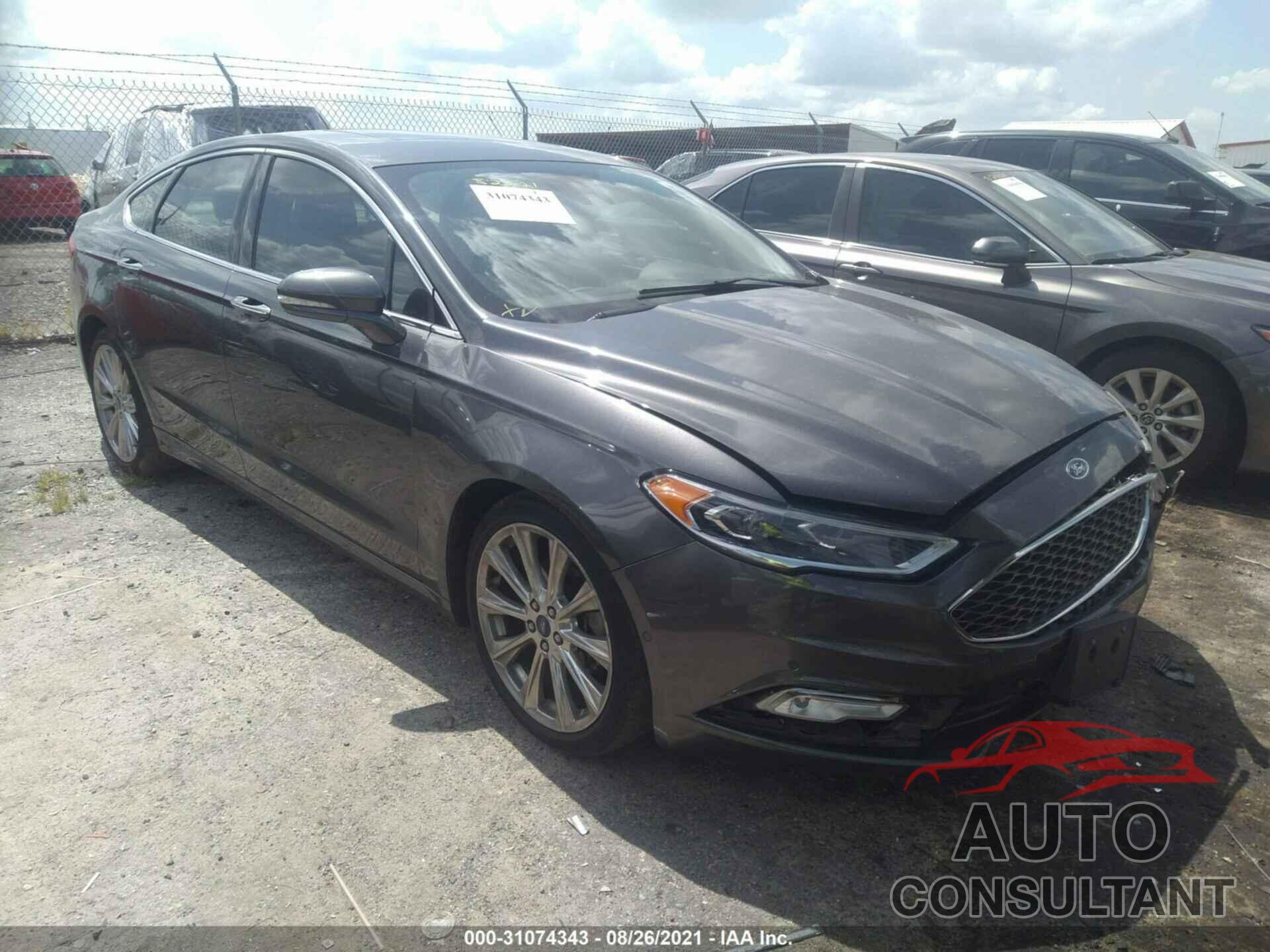 FORD FUSION 2017 - 3FA6P0K95HR124879