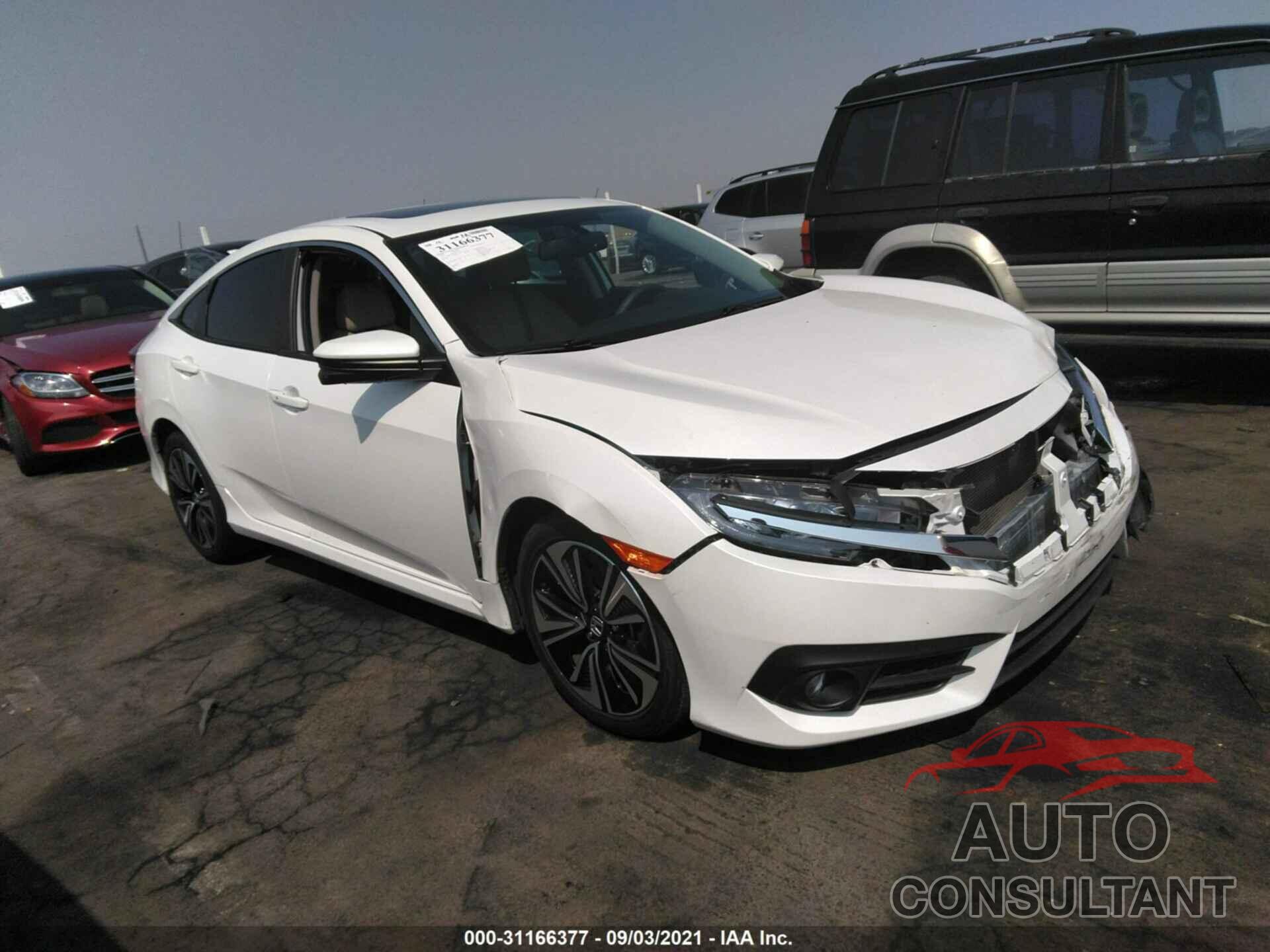 HONDA CIVIC SEDAN 2016 - 19XFC1F77GE214139