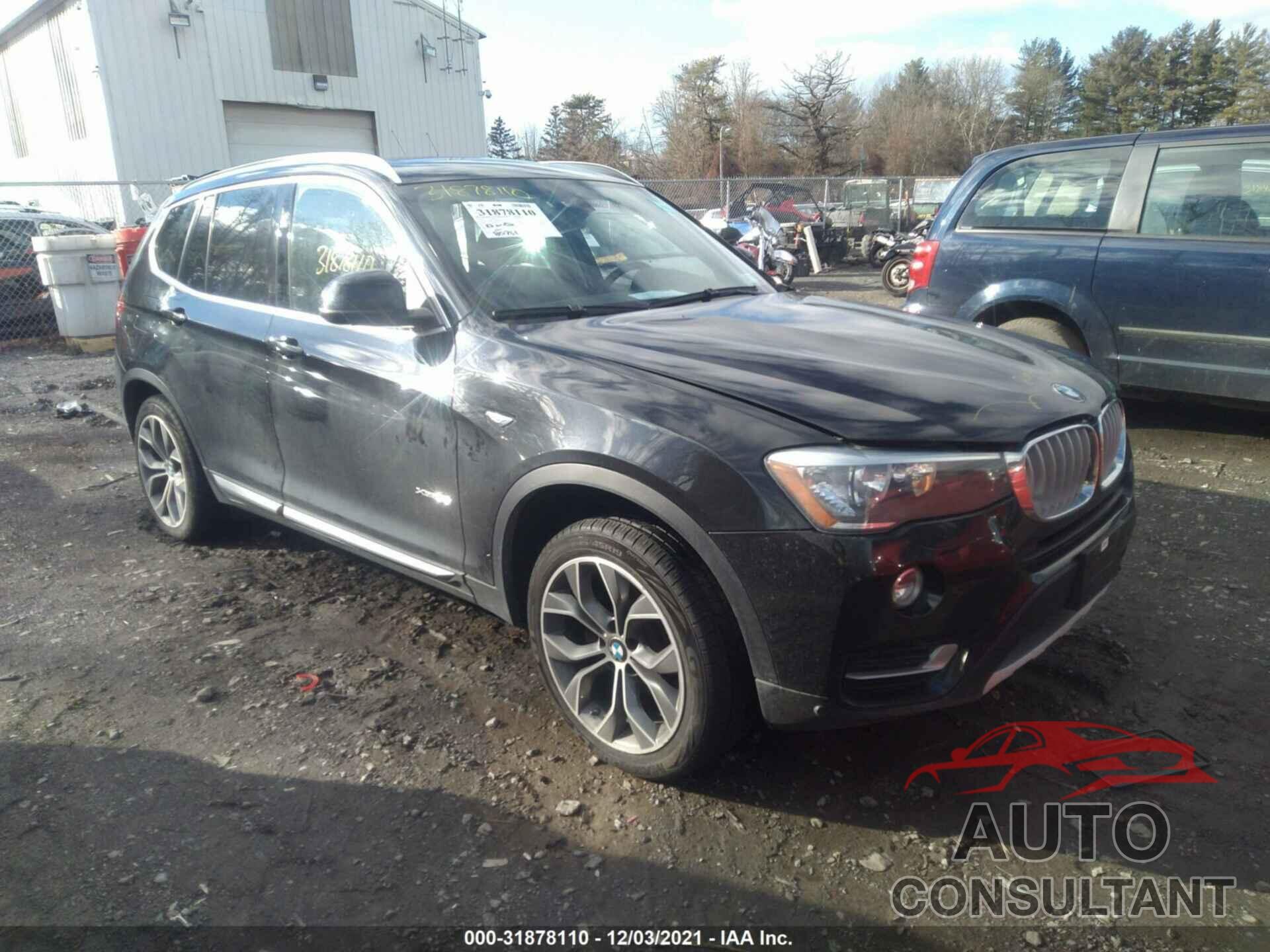 BMW X3 2016 - 5UXWX9C57G0D78605