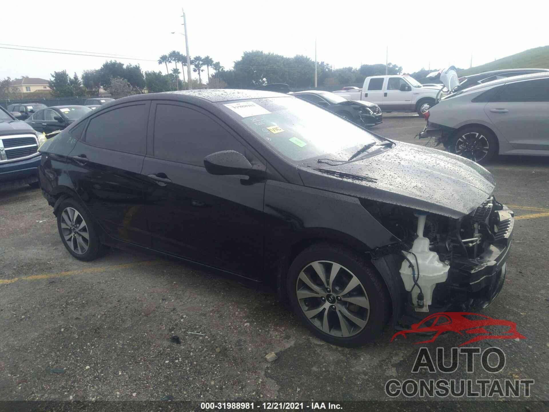 HYUNDAI ACCENT 2017 - KMHCT4AE0HU355515