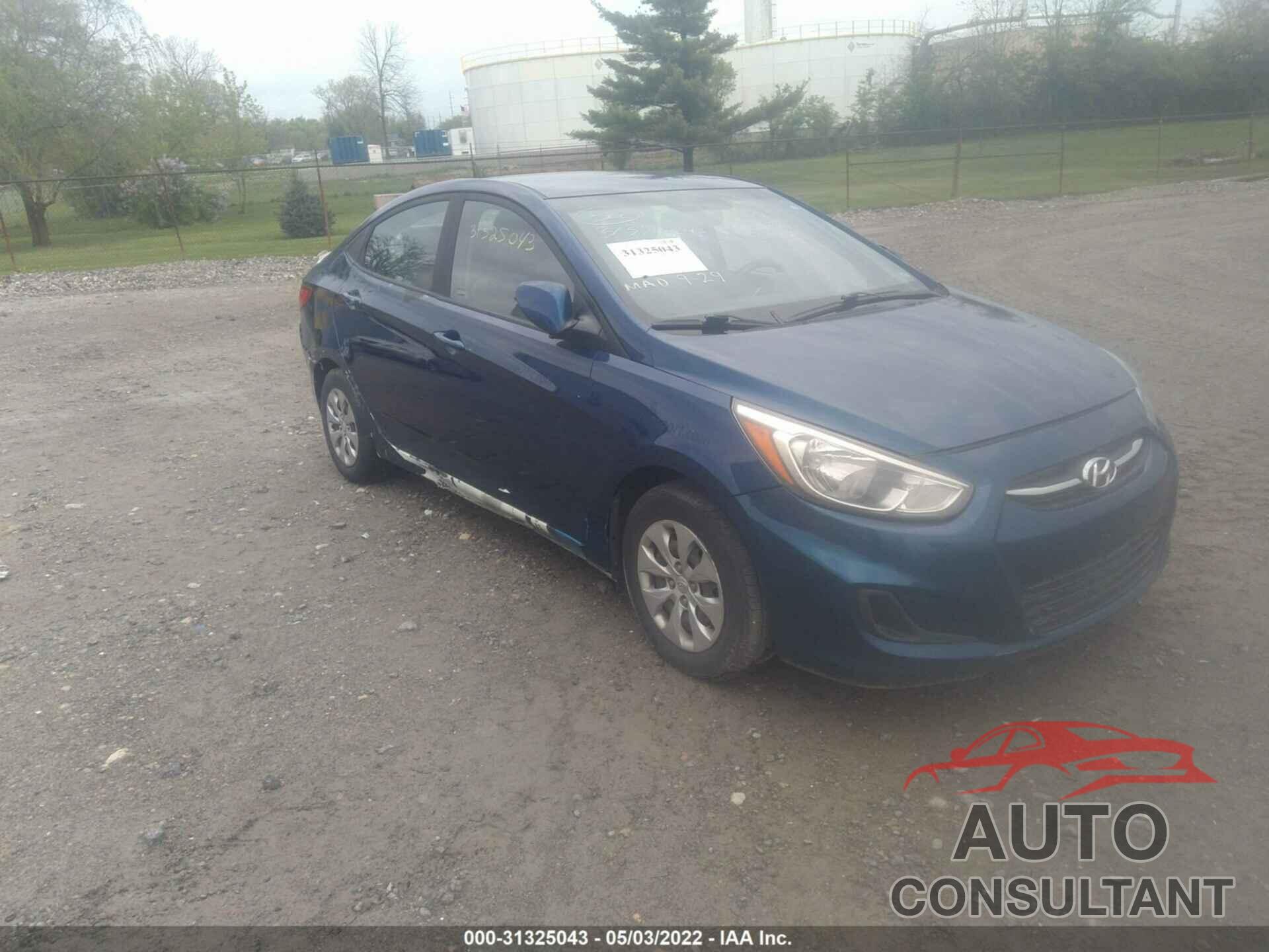 HYUNDAI ACCENT 2016 - KMHCT4AE0GU083269