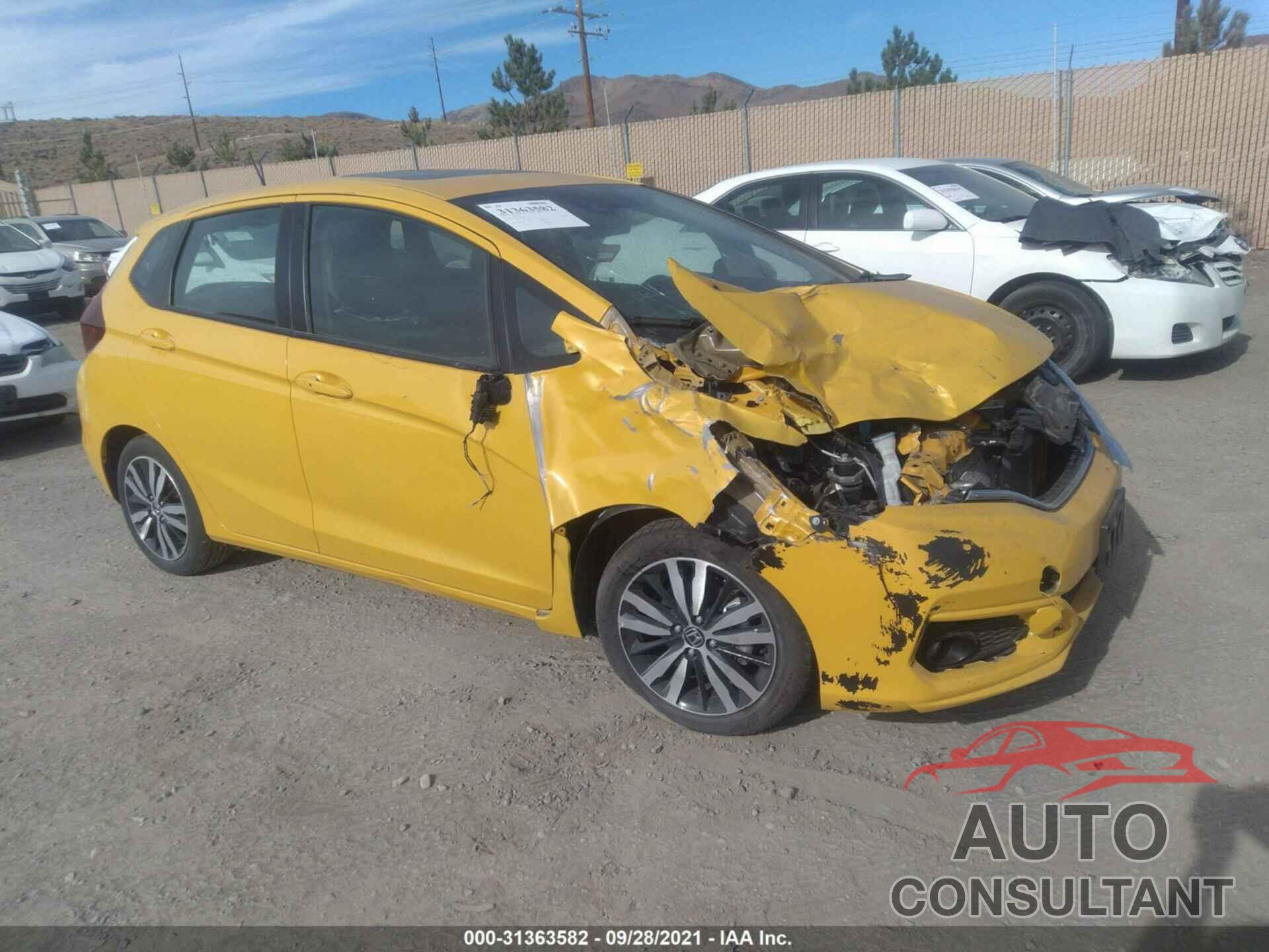 HONDA FIT 2018 - 3HGGK5H86JM713484