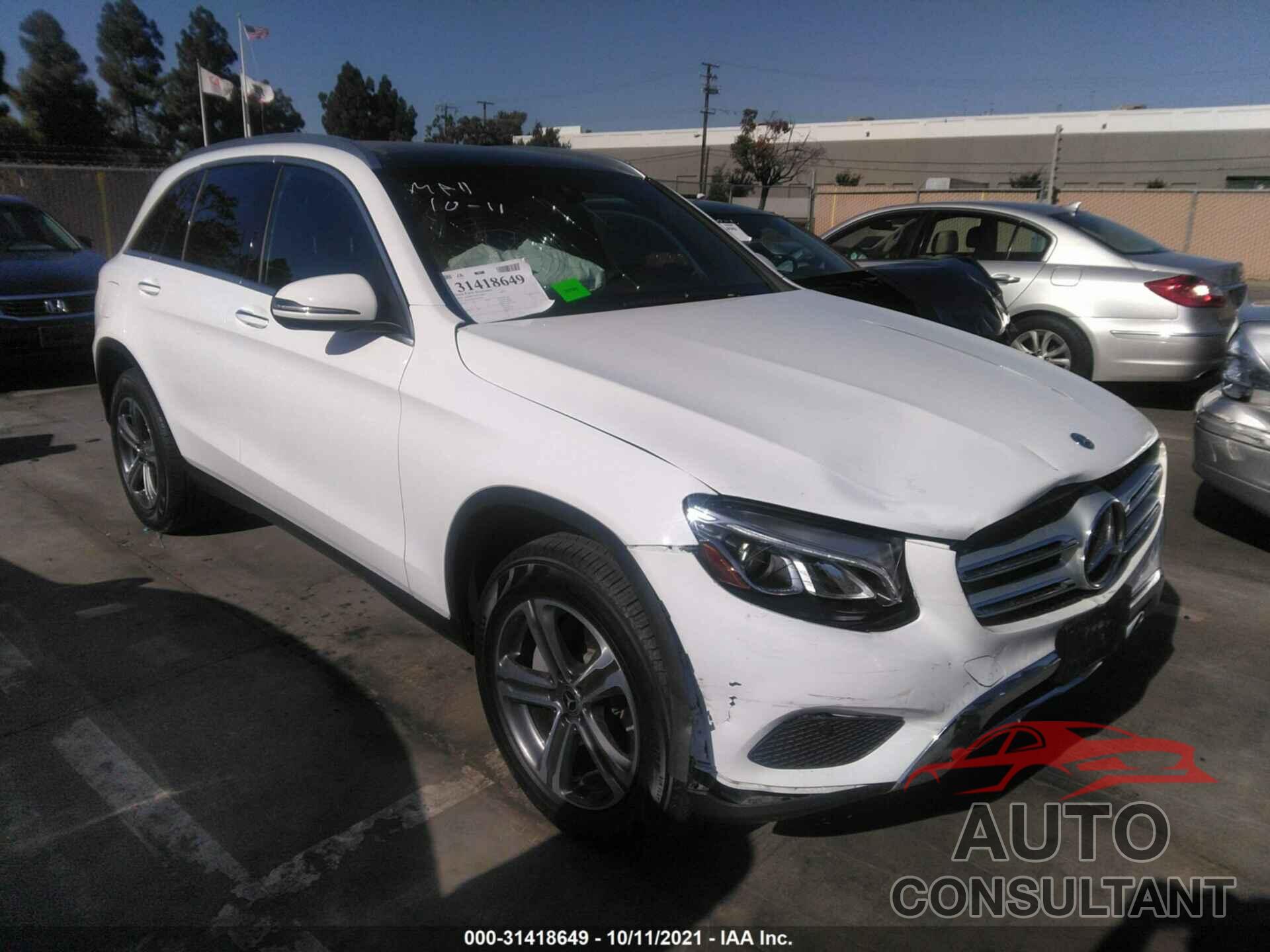 MERCEDES-BENZ GLC 2018 - WDC0G4KB4JV062842