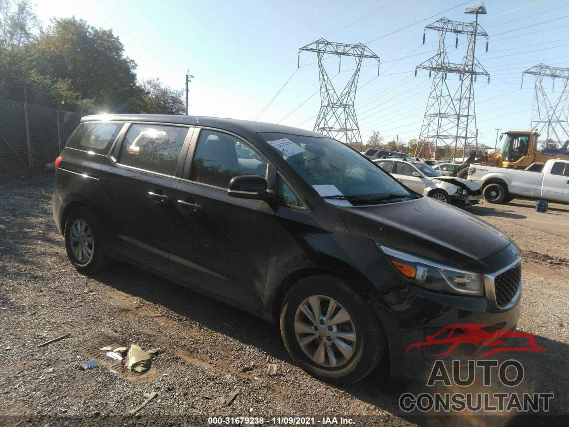 KIA SEDONA 2017 - KNDMA5C16H6272562