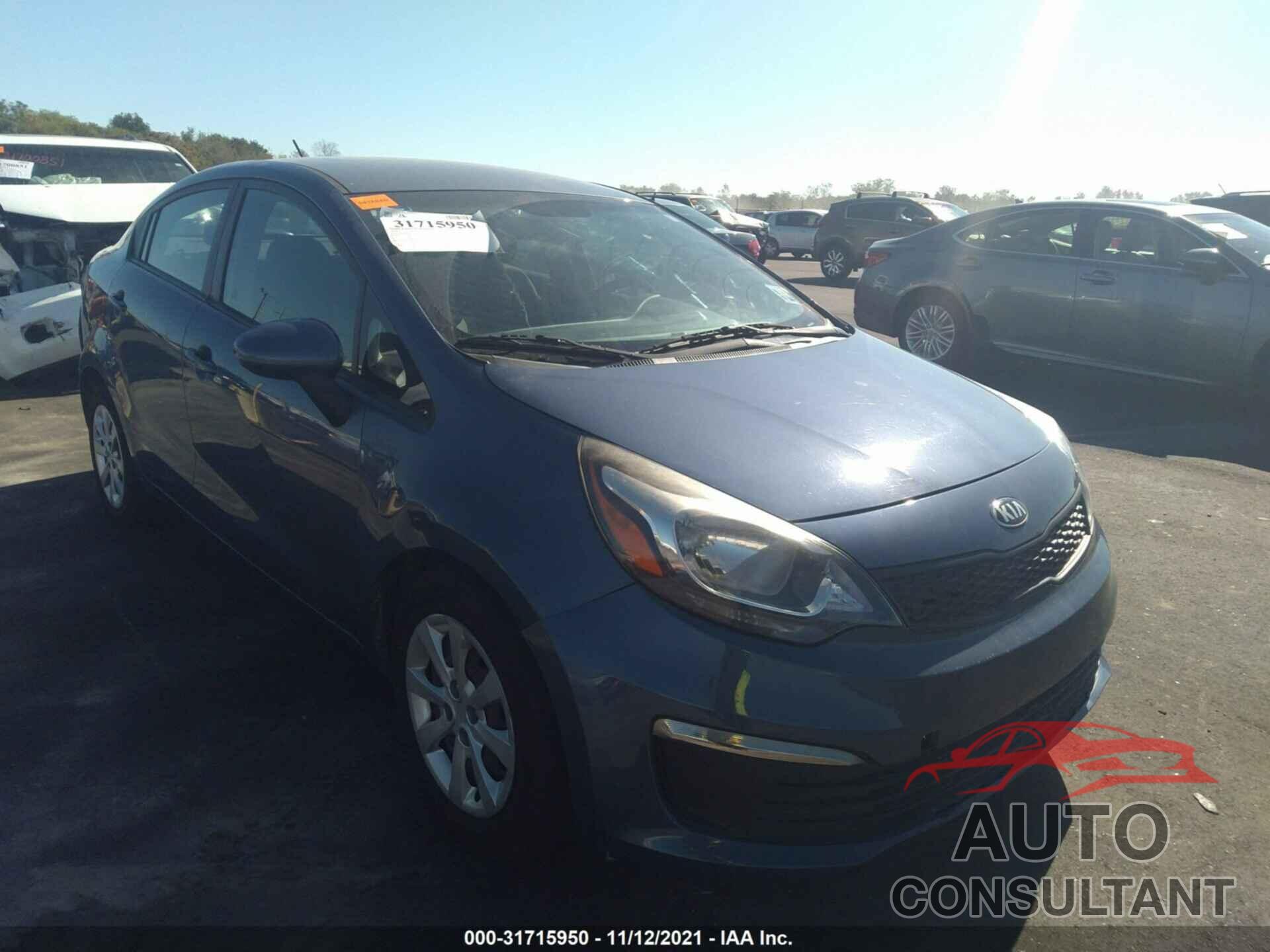 KIA RIO 2016 - KNADM4A32G6542064