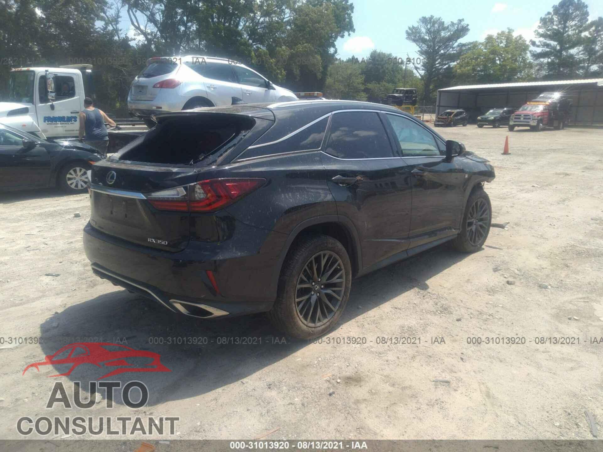 LEXUS RX 2017 - 2T2ZZMCA4HC059154