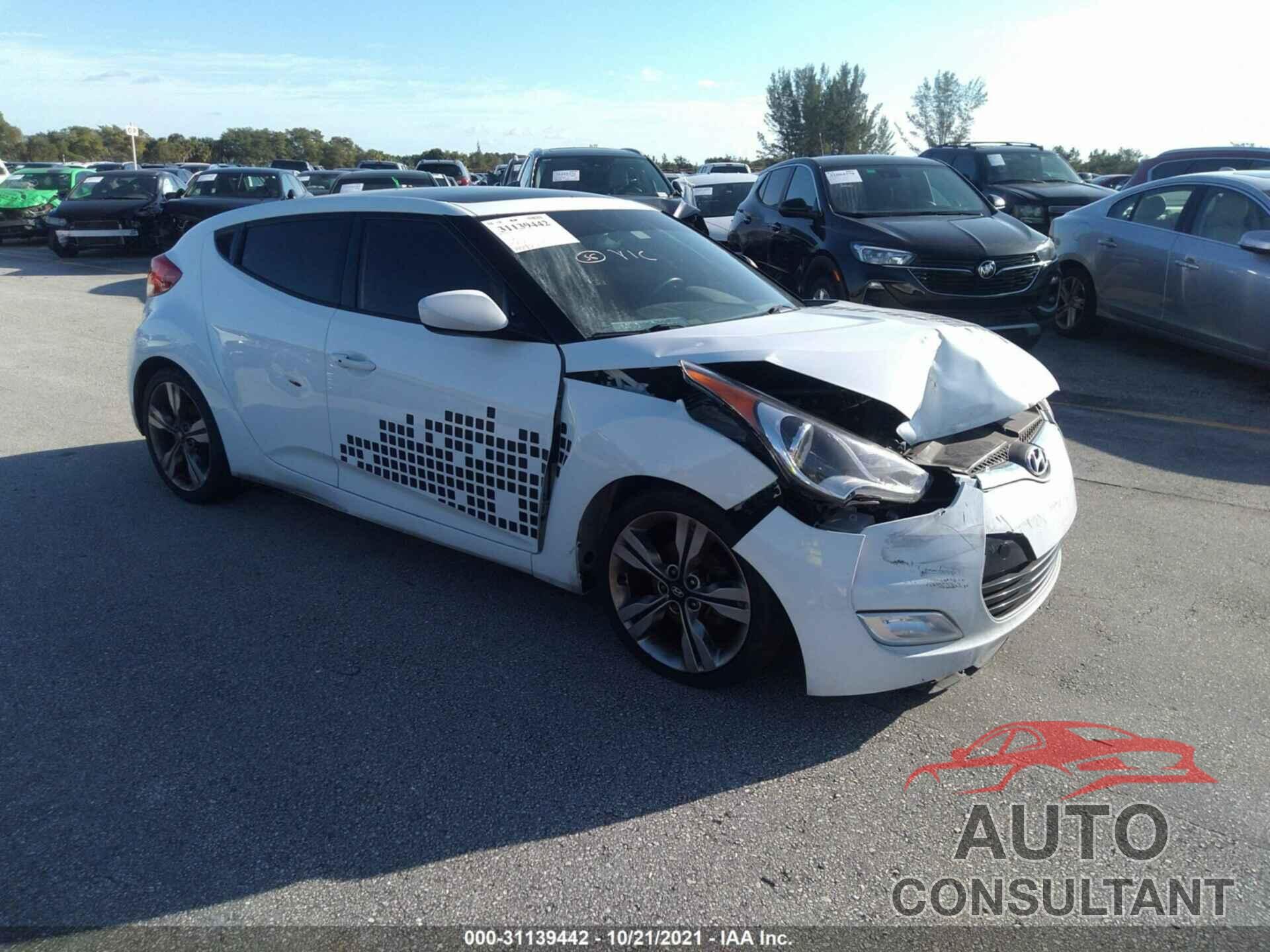 HYUNDAI VELOSTER 2017 - KMHTC6AD4HU321144