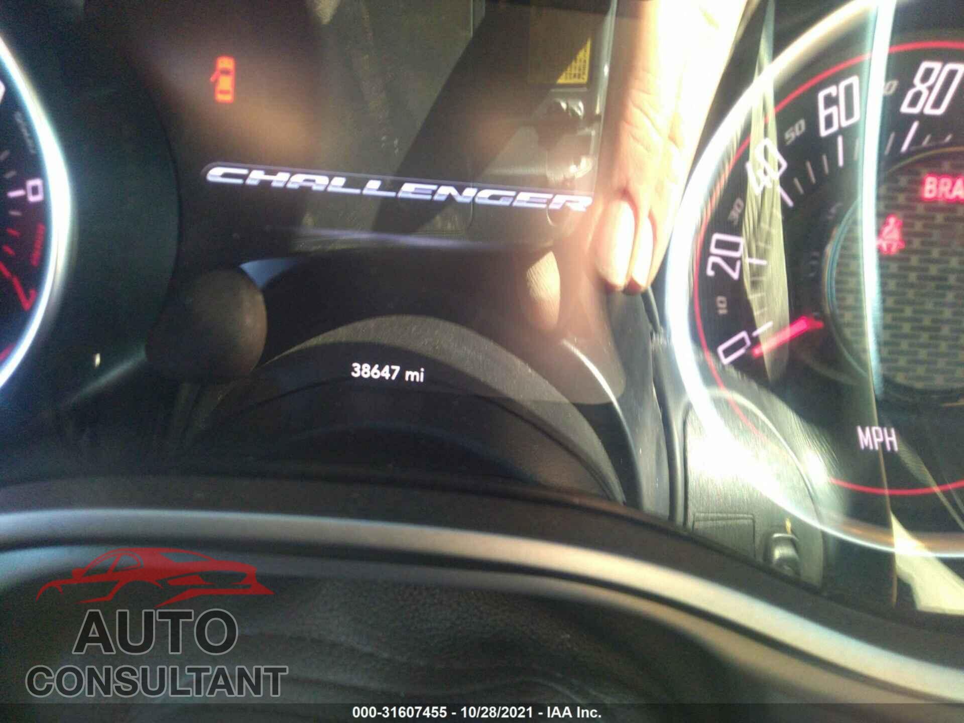 DODGE CHALLENGER 2019 - 2C3CDZAG4KH666461
