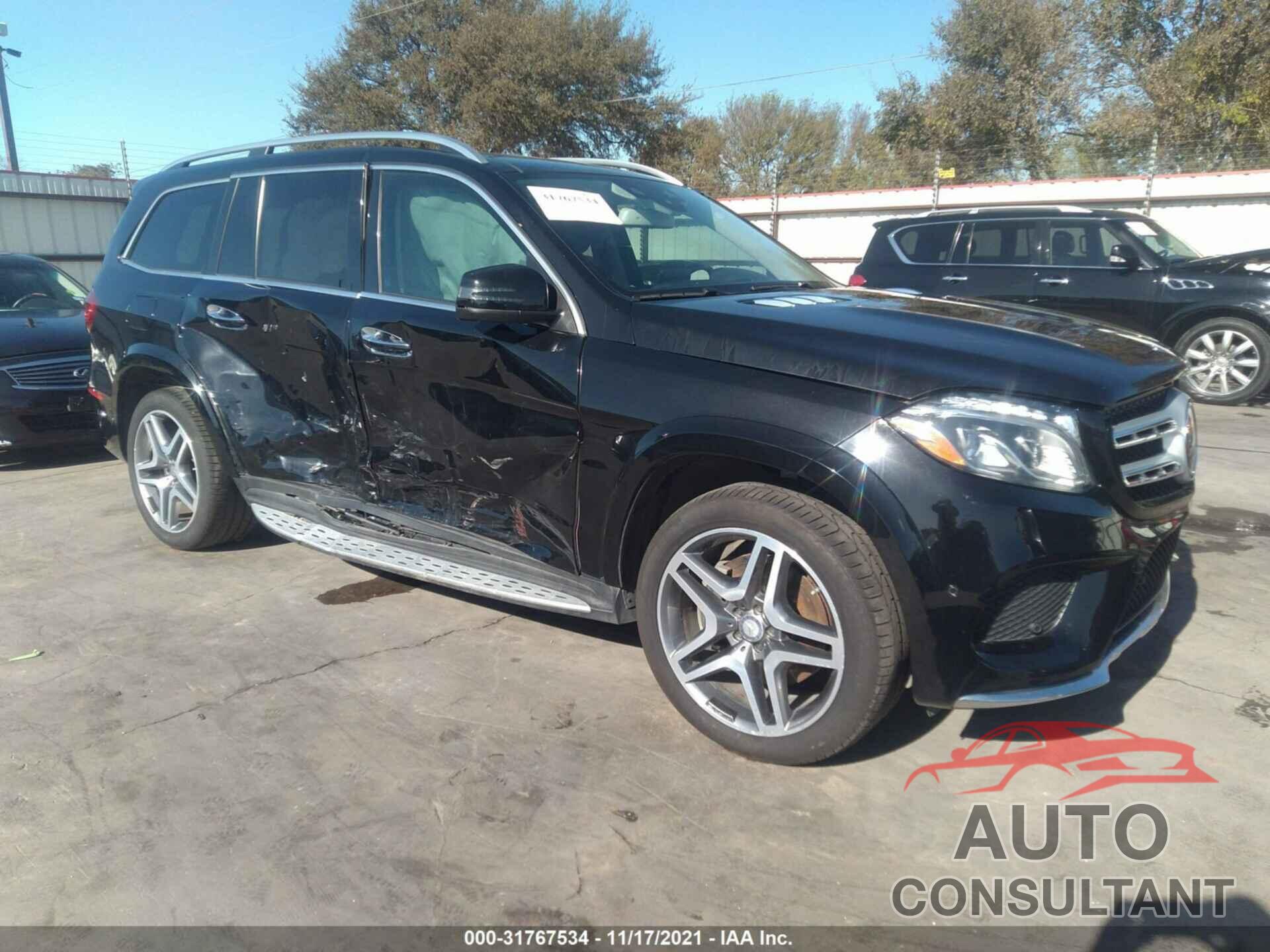 MERCEDES-BENZ GLS 2017 - 4JGDF7DE8HA751556