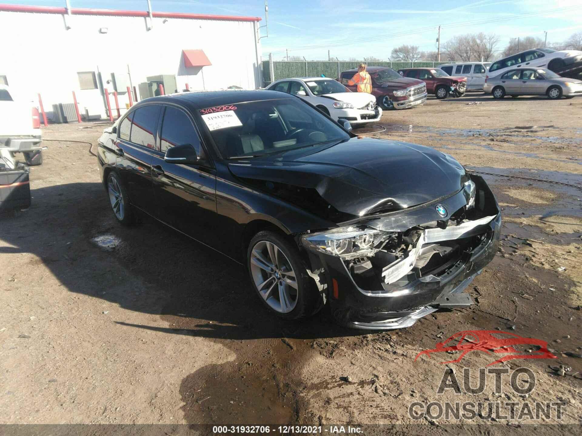 BMW 3 SERIES 2017 - WBA8B3G37HNU35897
