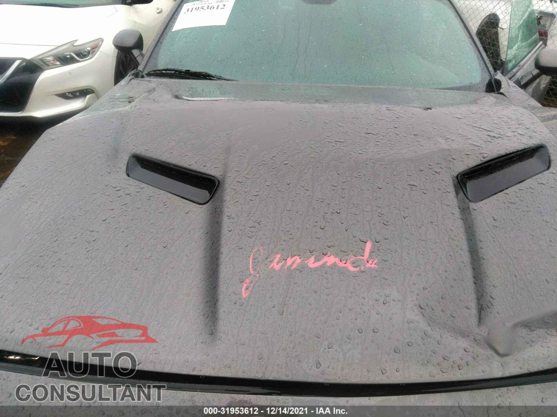 DODGE CHALLENGER 2021 - 2C3CDZAG9MH564396