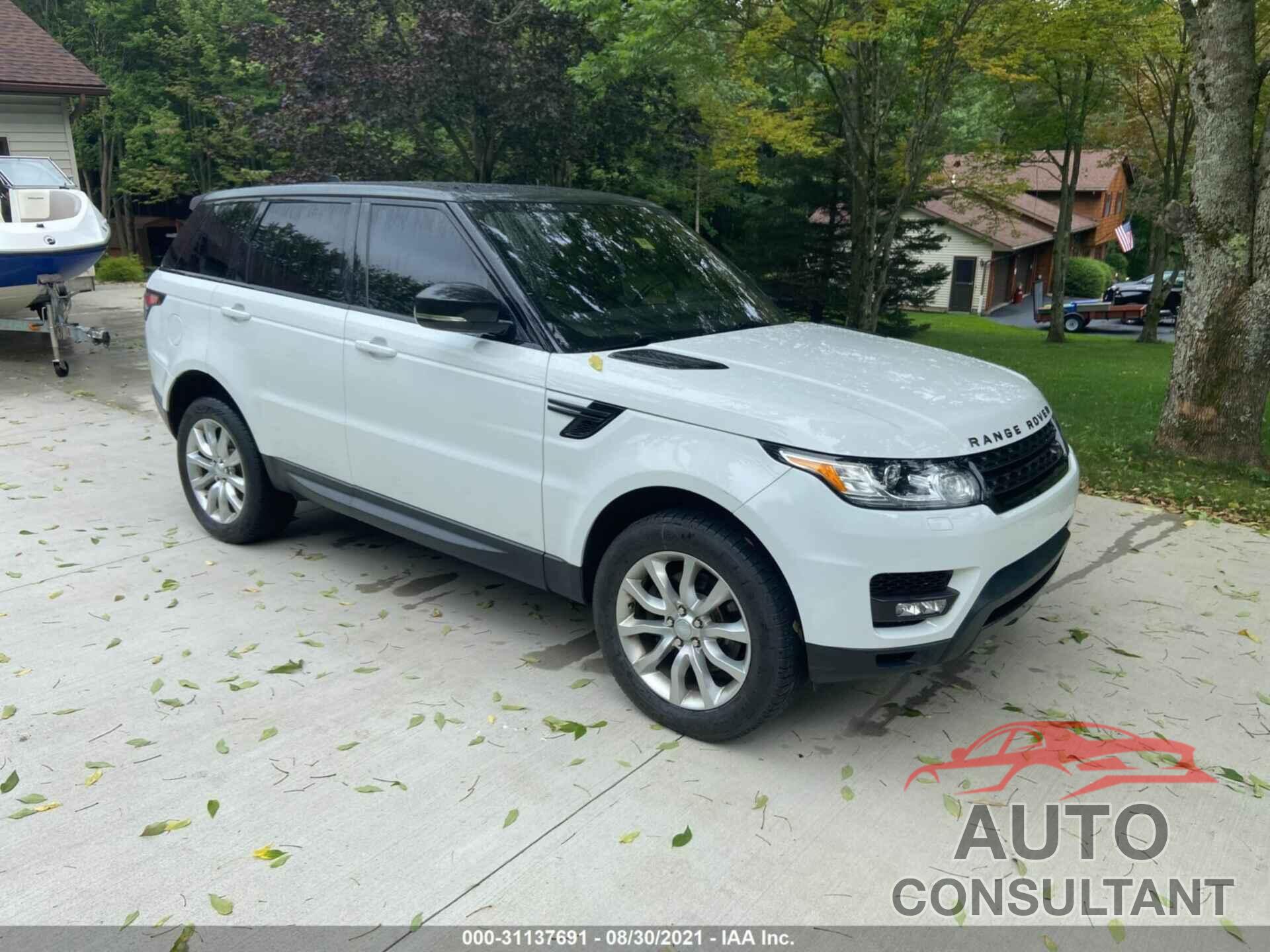 LAND ROVER RANGE ROVER SPORT 2016 - SALWR2KFXGA639626