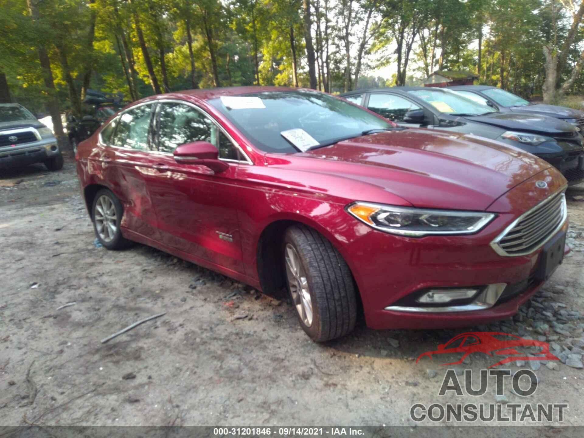 FORD FUSION ENERGI 2017 - 3FA6P0PU0HR243565