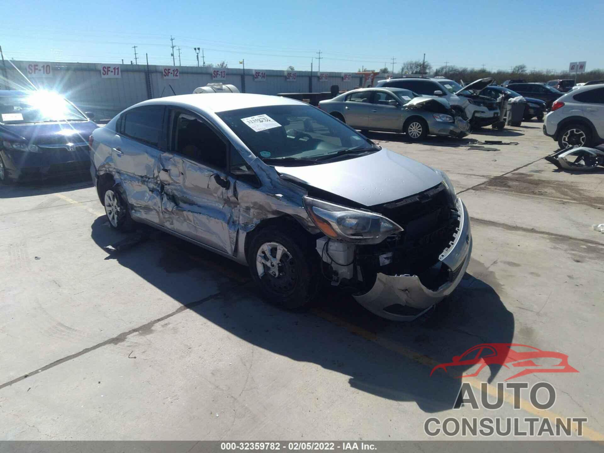 KIA RIO 2017 - KNADM4A35H6049402
