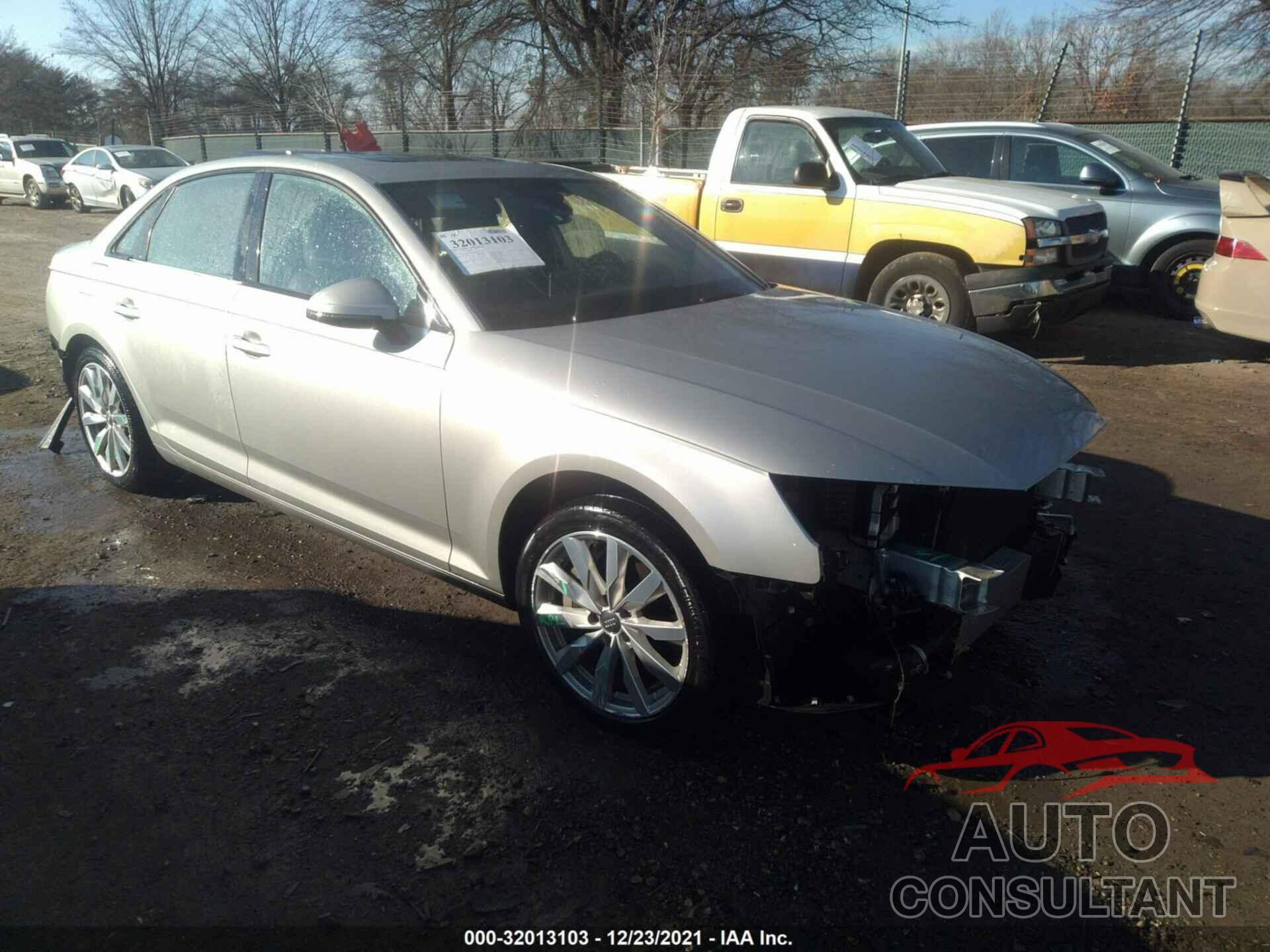 AUDI A4 2017 - WAUANAF47HN022353