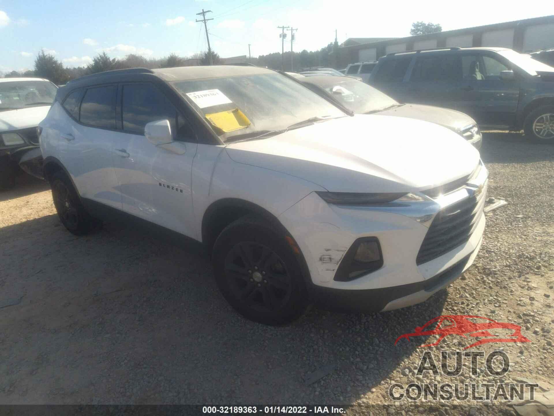 CHEVROLET BLAZER 2019 - 3GNKBBRA6KS661657