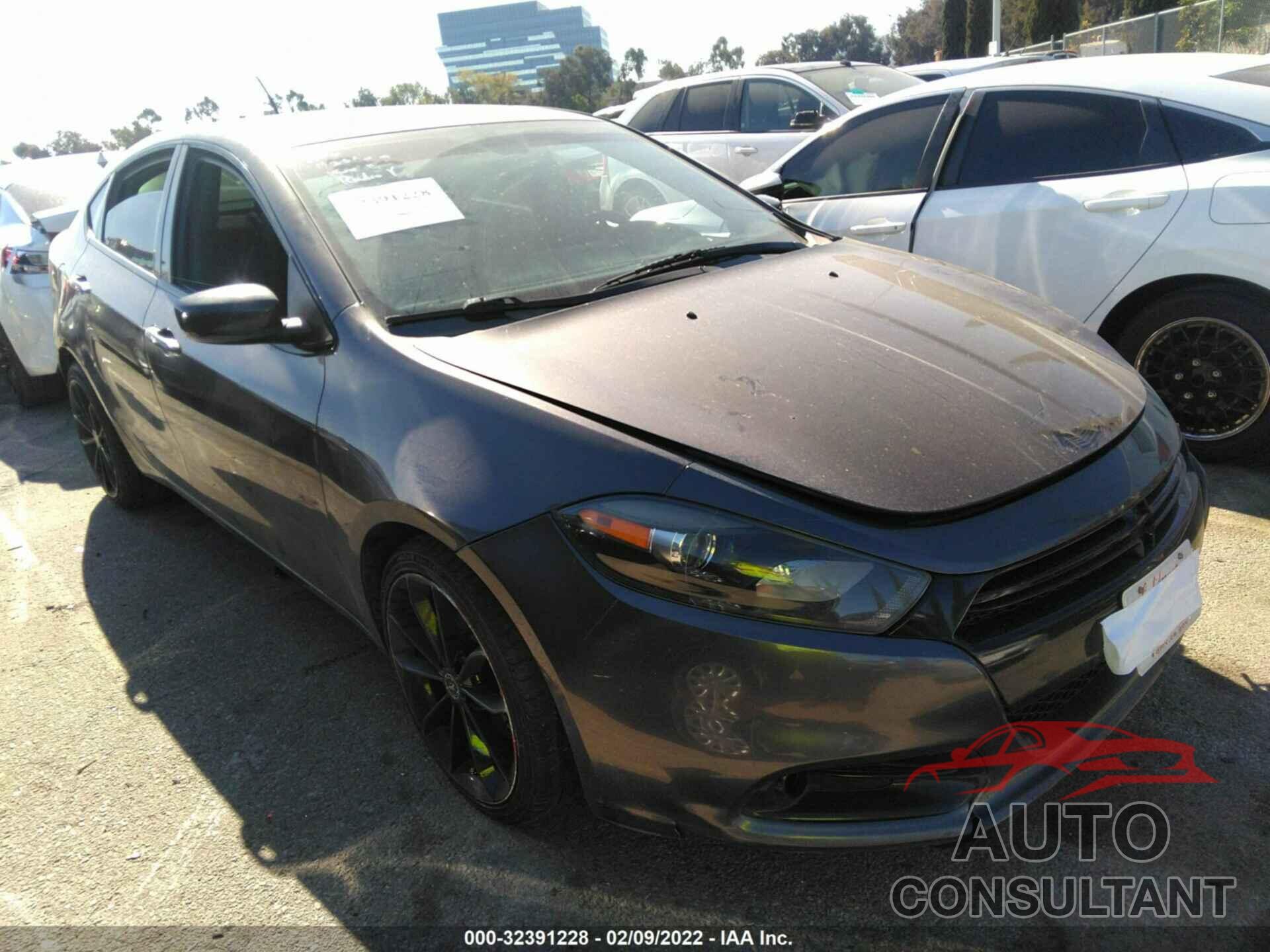 DODGE DART 2016 - 1C3CDFBB9GD540098