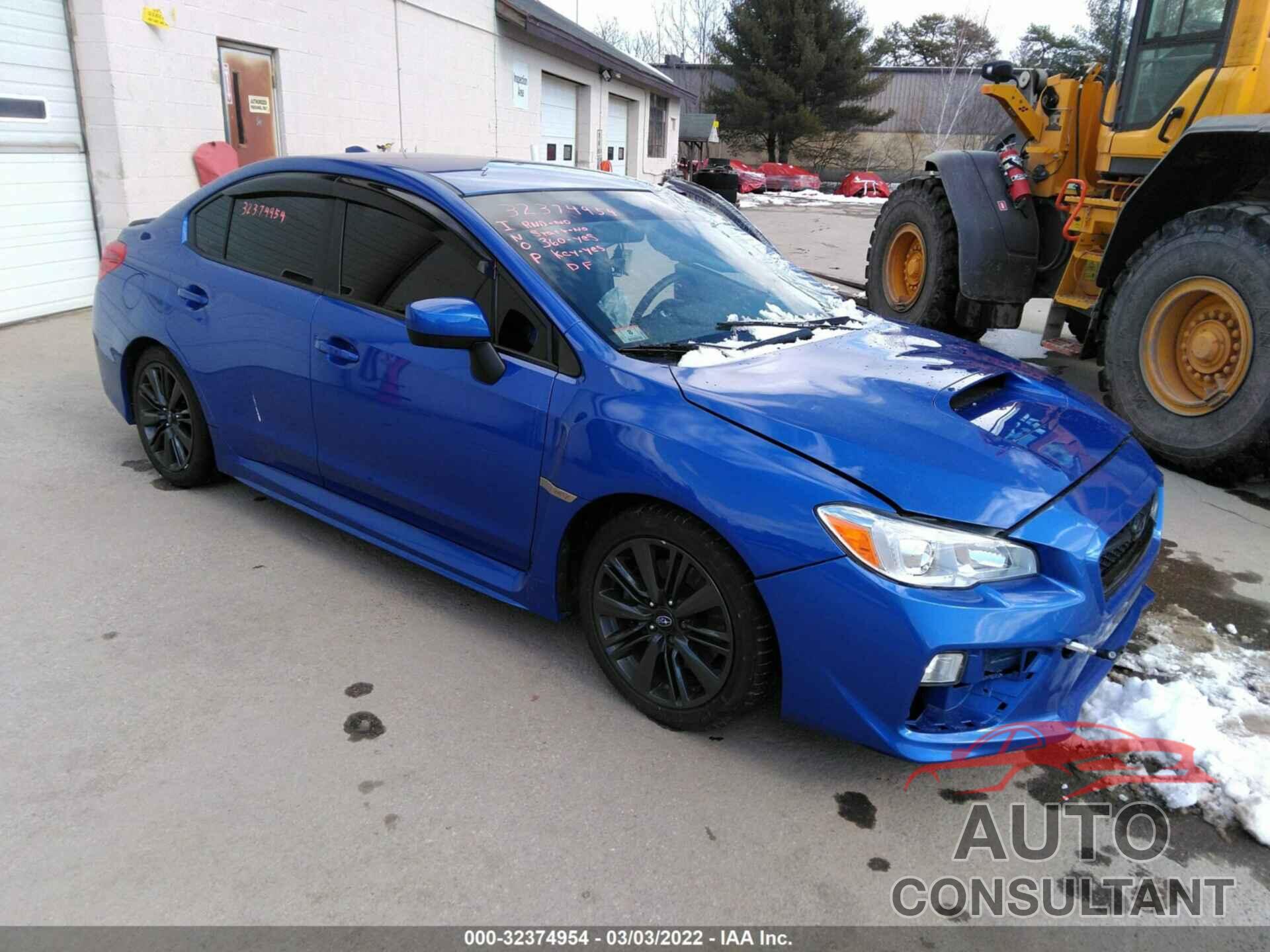 SUBARU WRX 2017 - JF1VA1B62H9816019