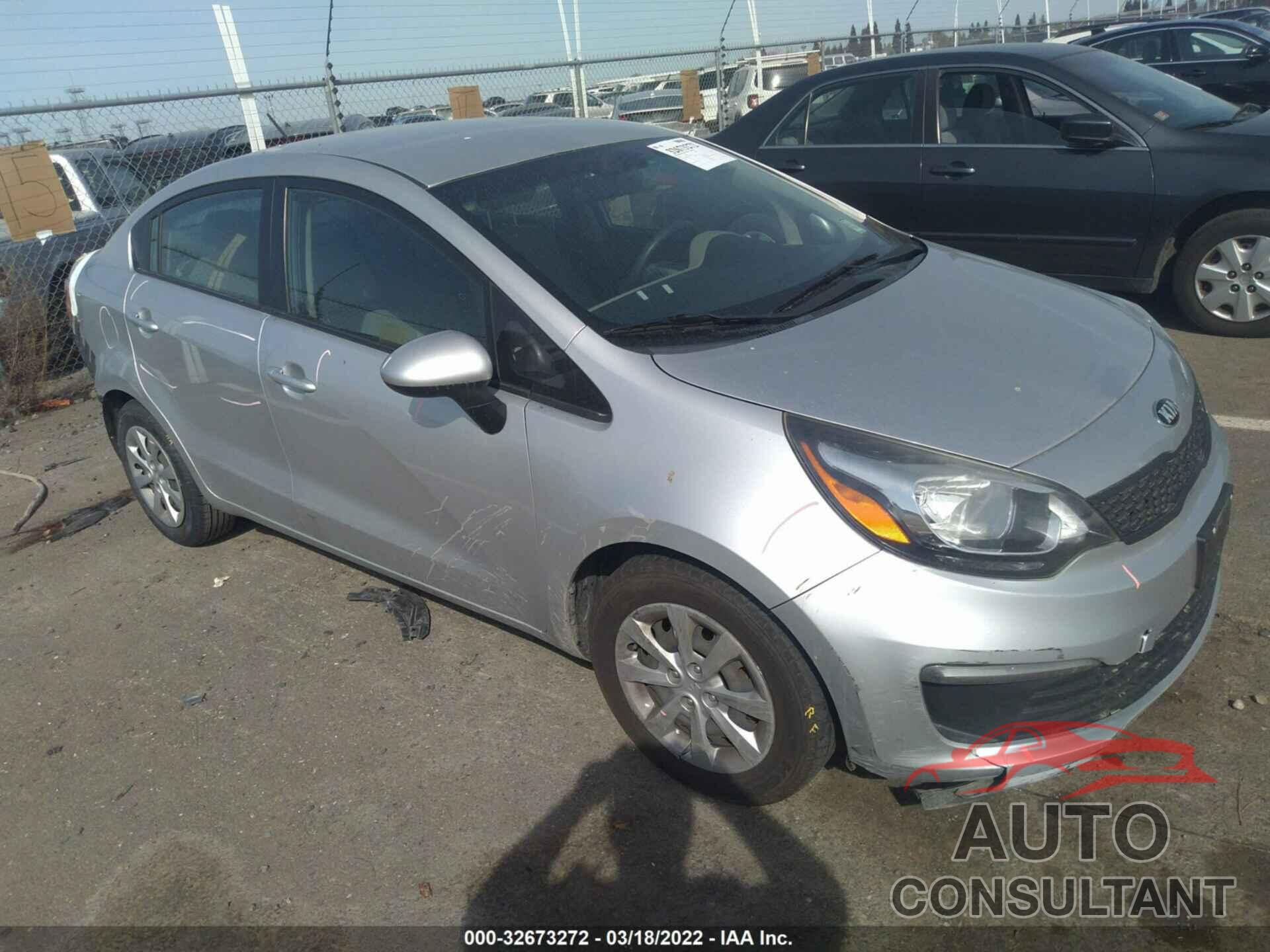 KIA RIO 2016 - KNADM4A33G6544146