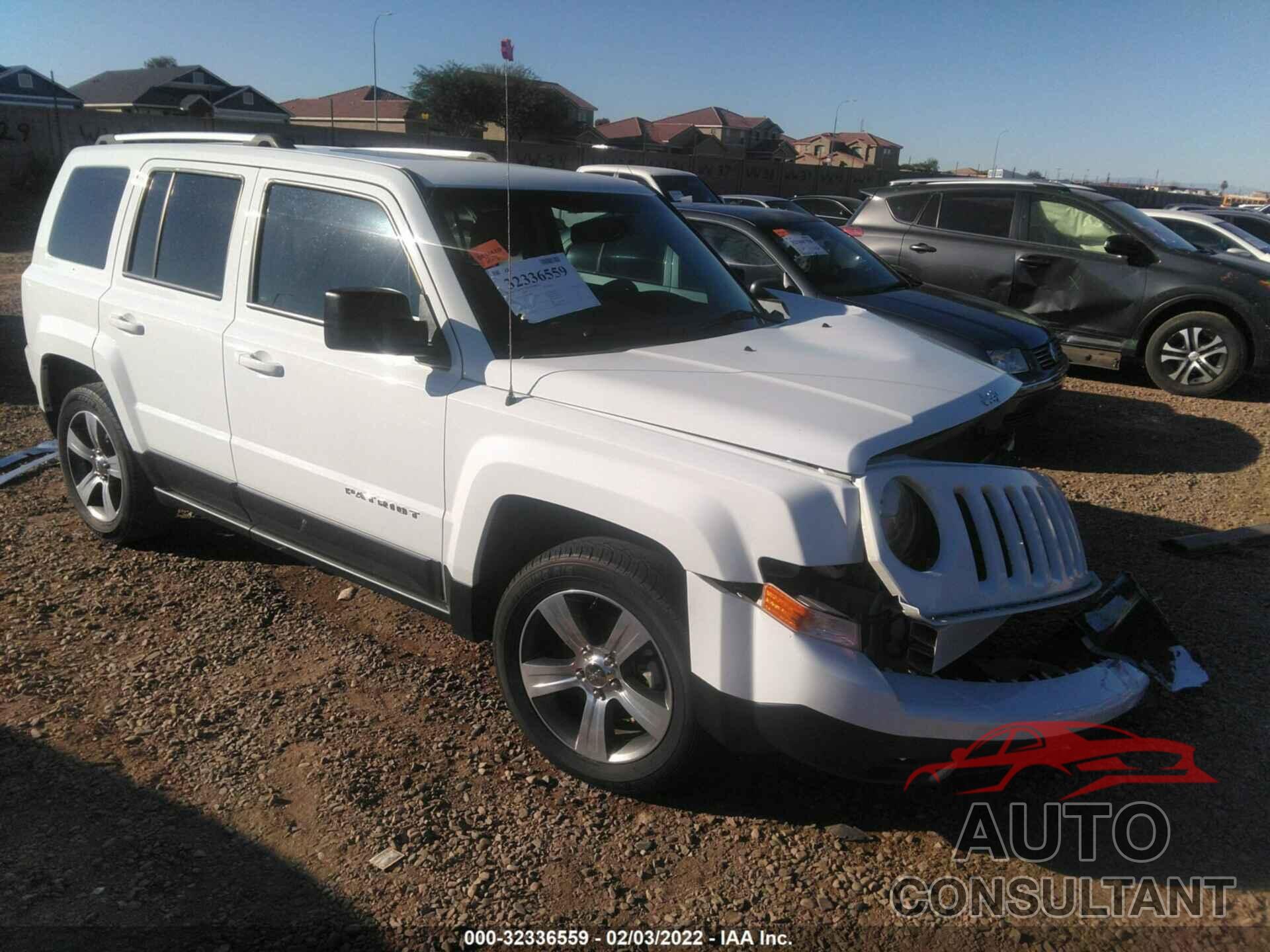 JEEP PATRIOT 2017 - 1C4NJPFA2HD152877