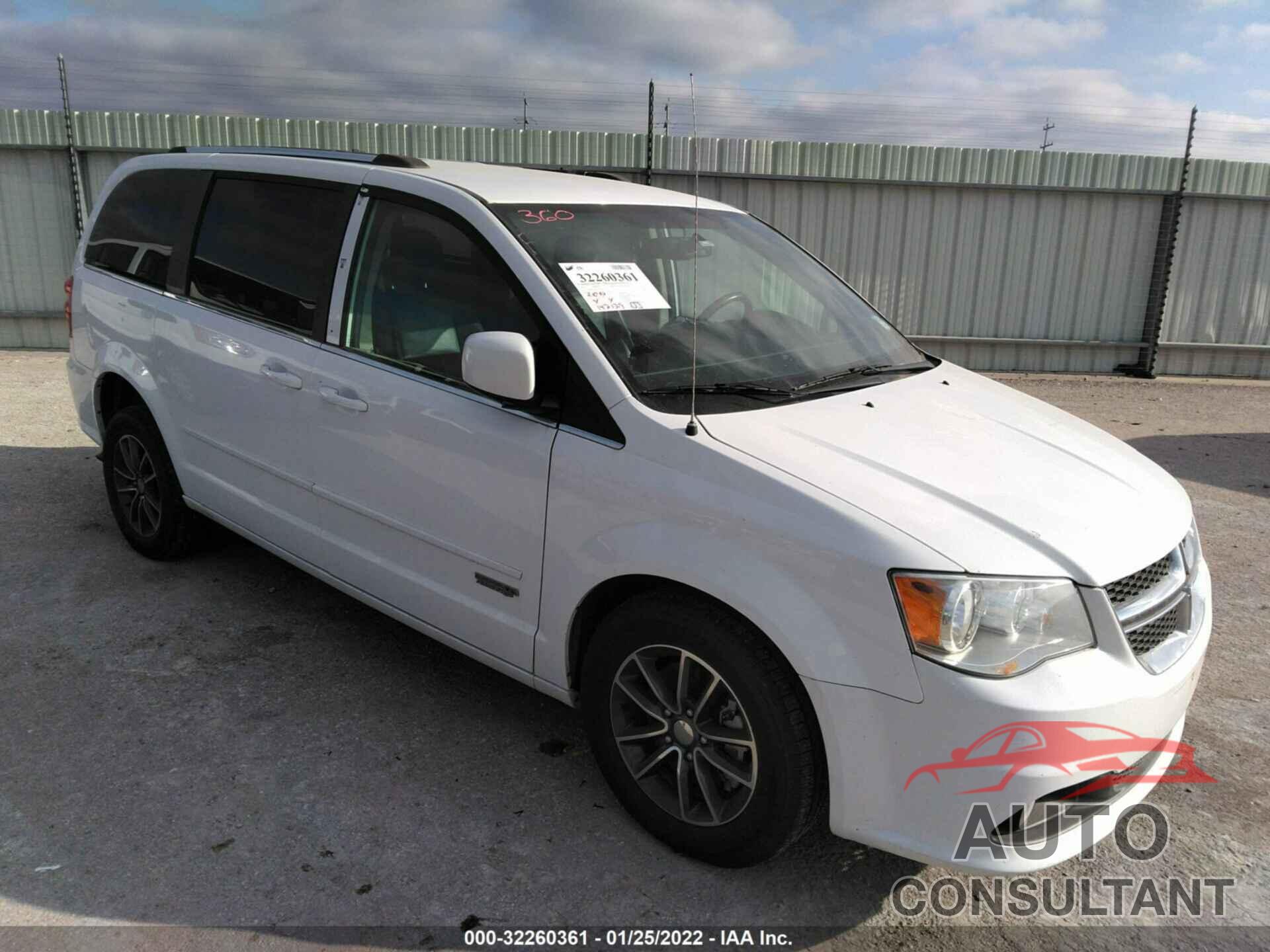 DODGE GRAND CARAVAN 2017 - 2C4RDGCG7HR546017