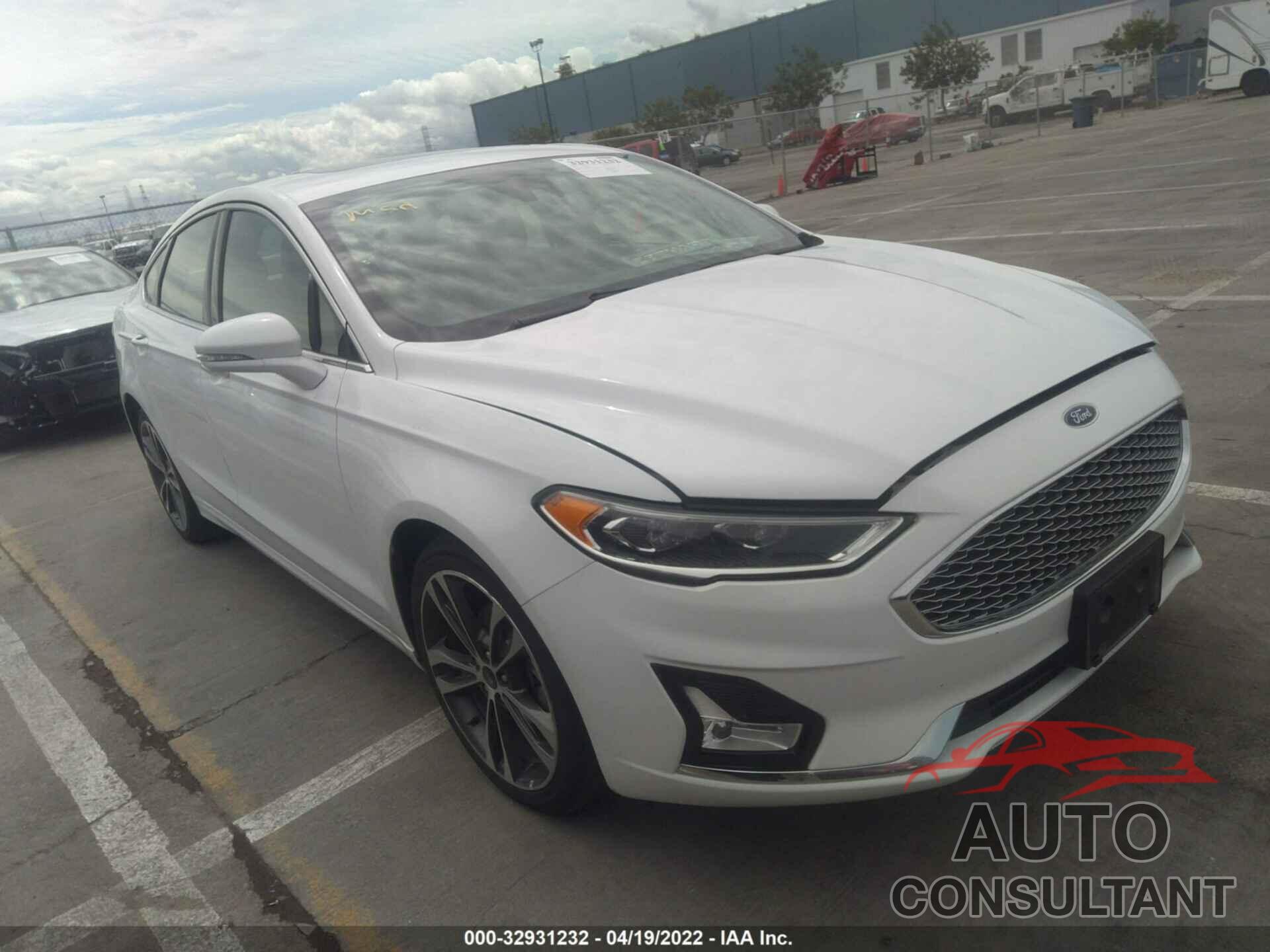 FORD FUSION 2019 - 3FA6P0D90KR153257