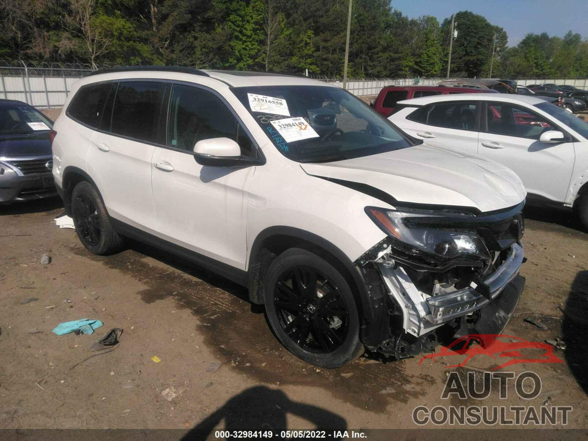 HONDA PILOT 2022 - 5FNYF5H24NB005862