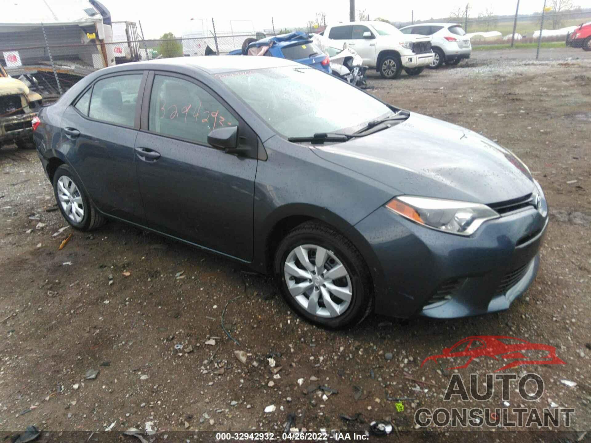 TOYOTA COROLLA 2016 - 5YFBURHE1GP458373