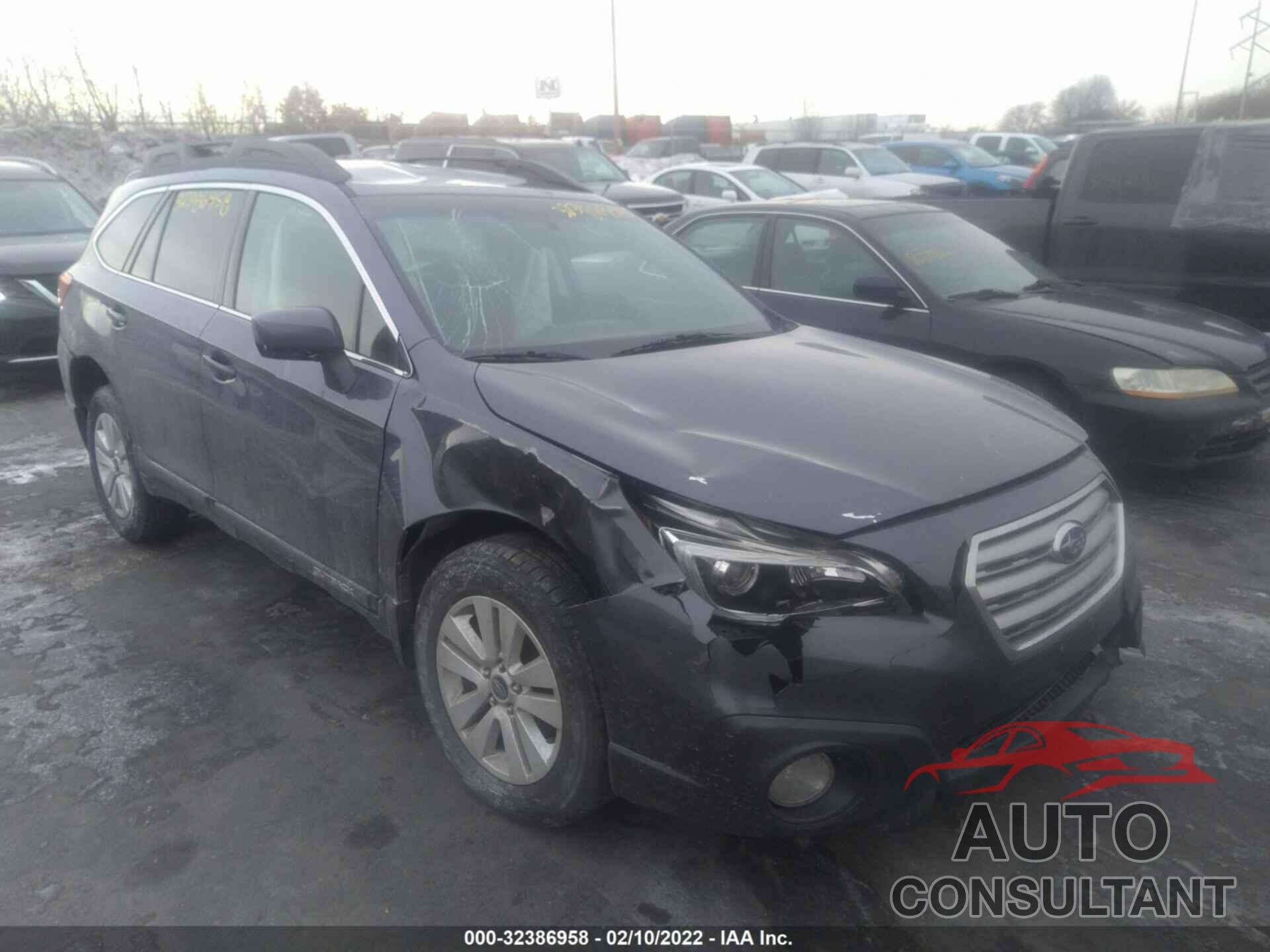 SUBARU OUTBACK 2017 - 4S4BSACC1H3369597