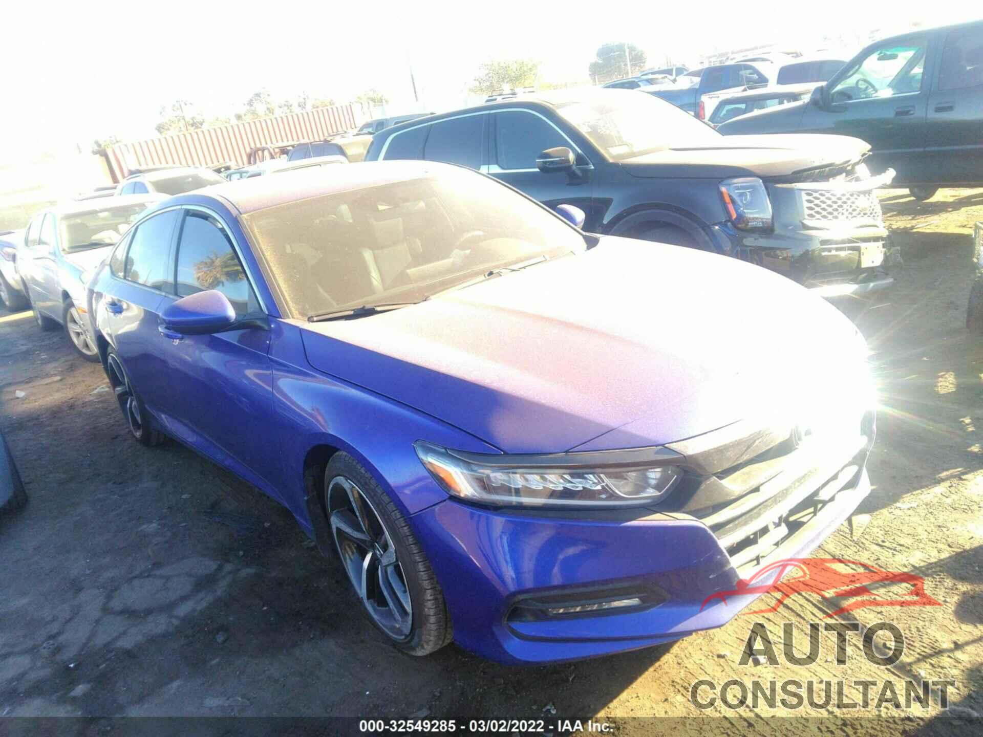 HONDA ACCORD SEDAN 2018 - 1HGCV1F37JA002007