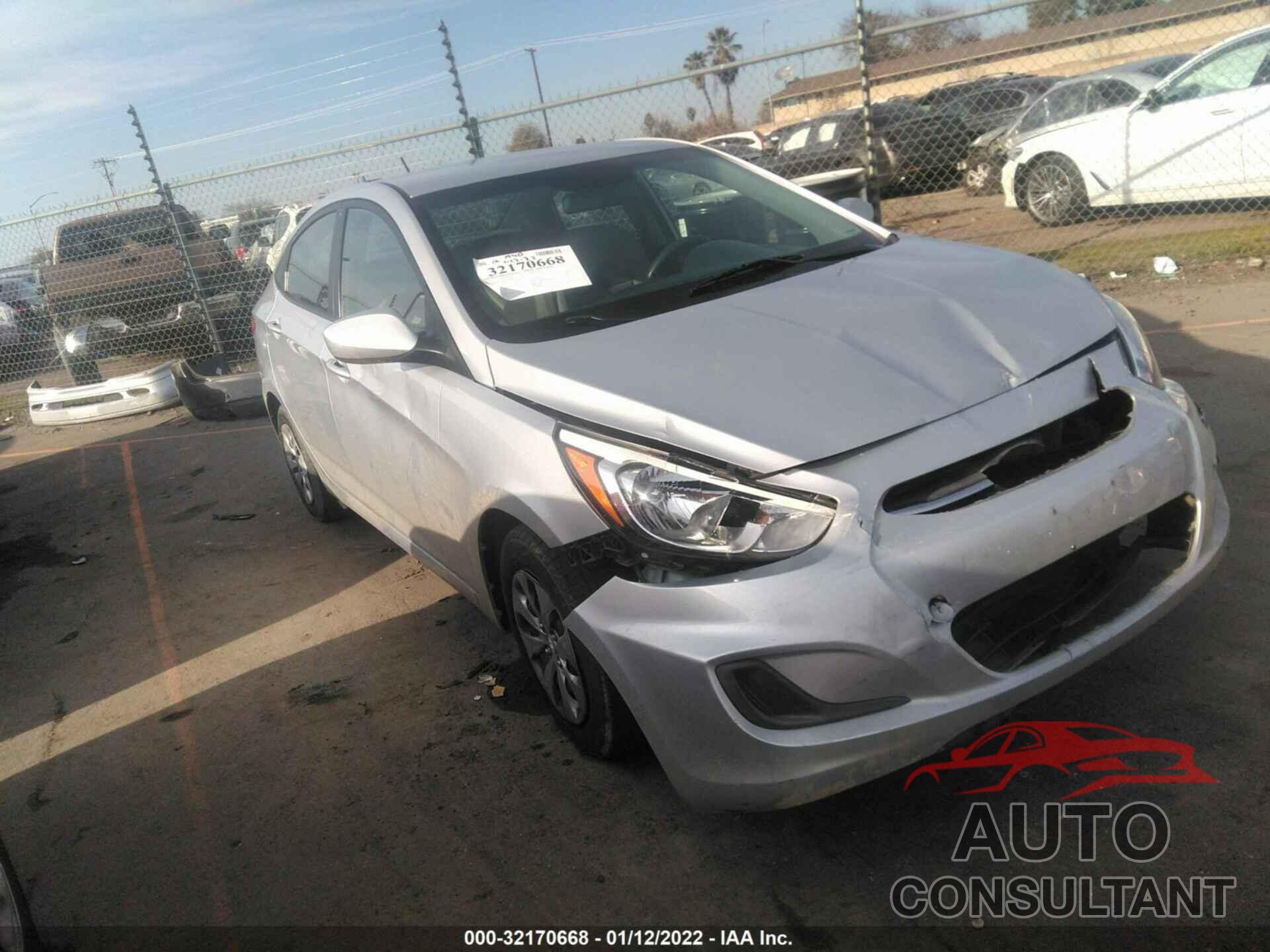 HYUNDAI ACCENT 2017 - KMHCT4AE0HU200432