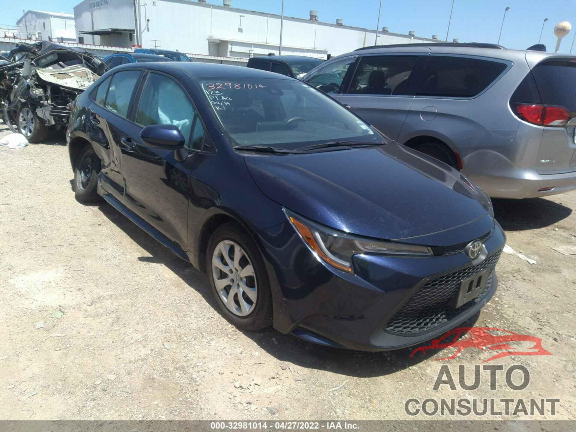 TOYOTA COROLLA 2021 - 5YFEPMAE3MP185806