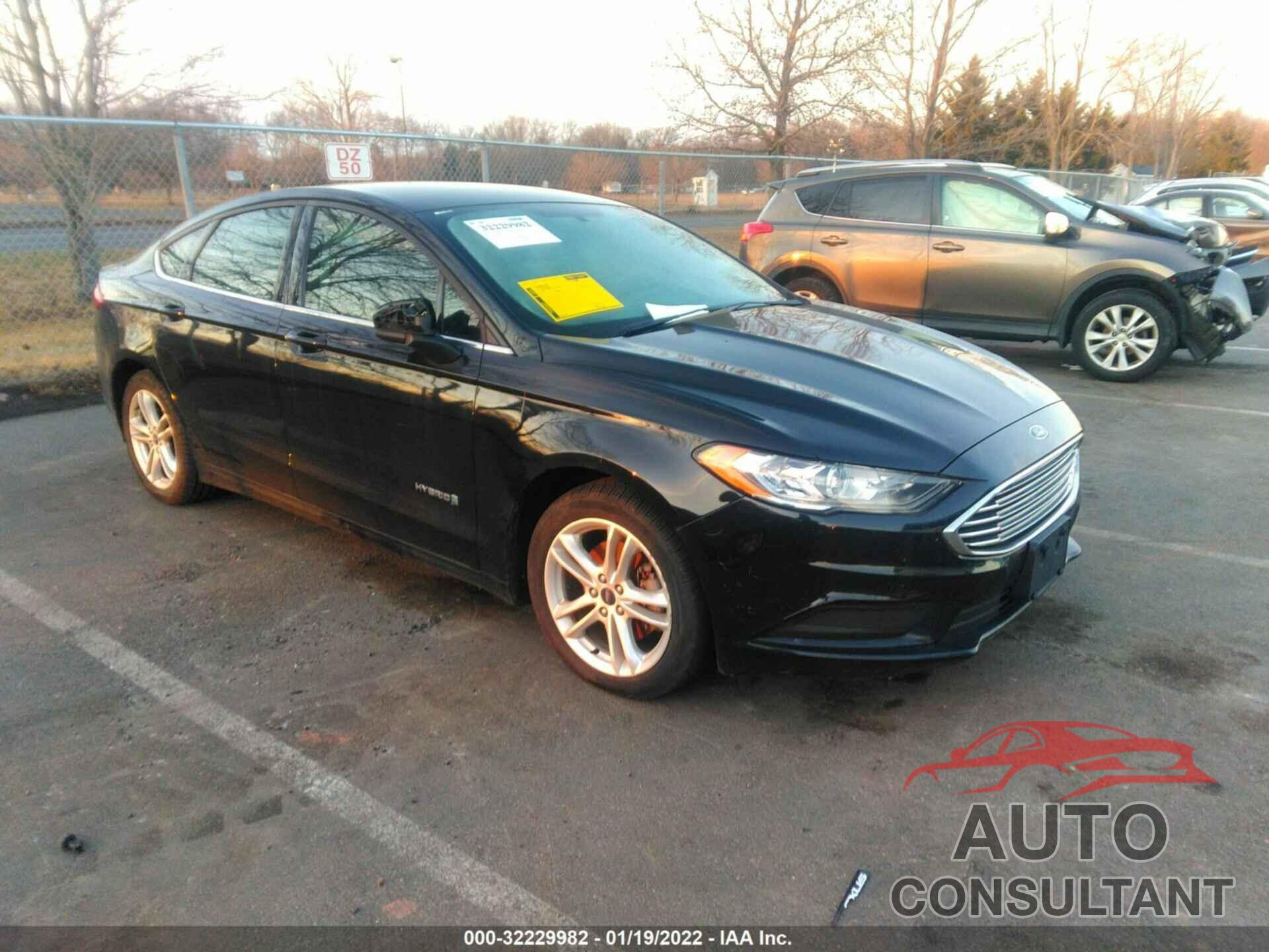 FORD FUSION HYBRID 2018 - 3FA6P0LUXJR132629