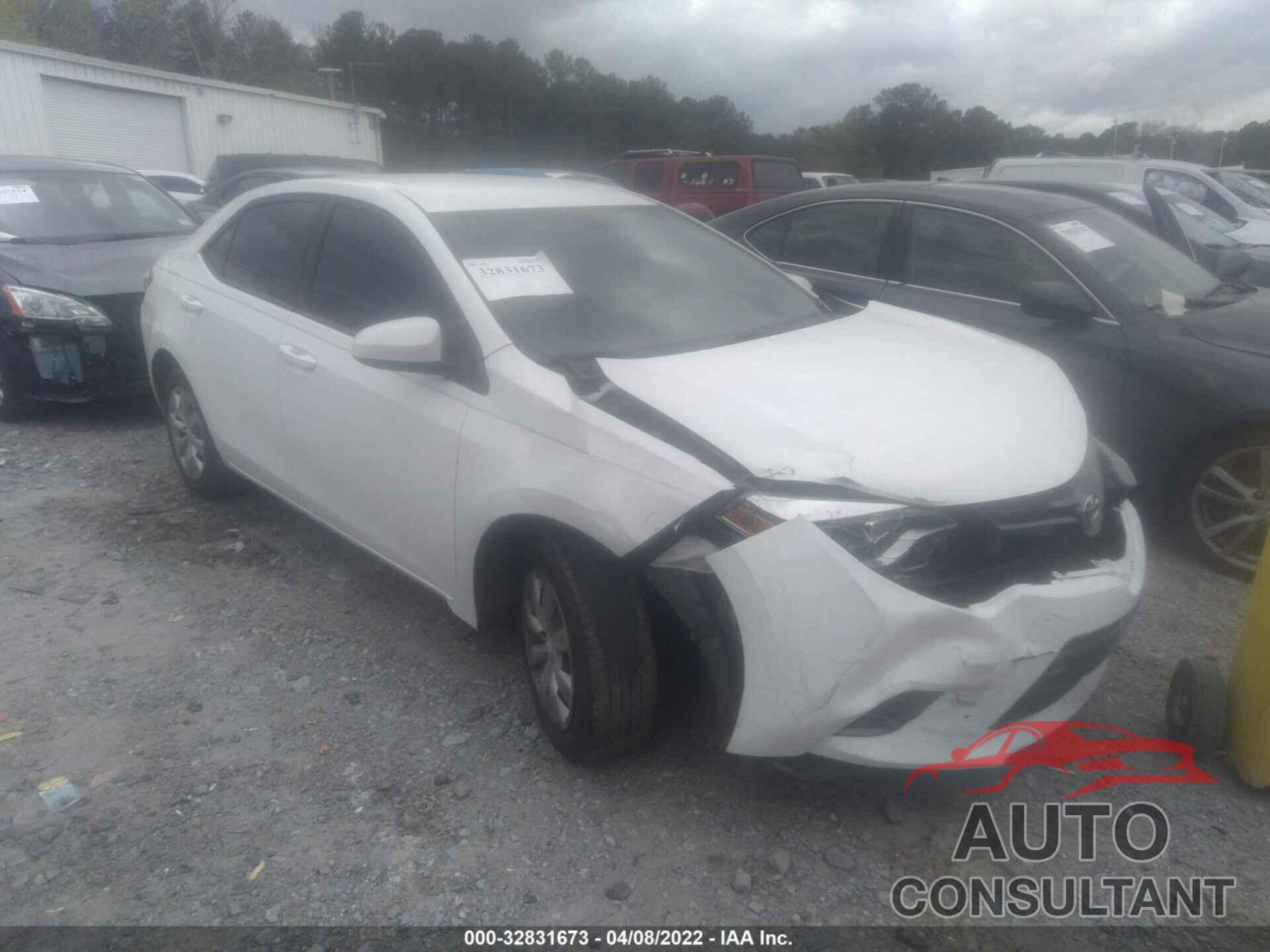 TOYOTA COROLLA 2016 - 5YFBURHE1GP505210