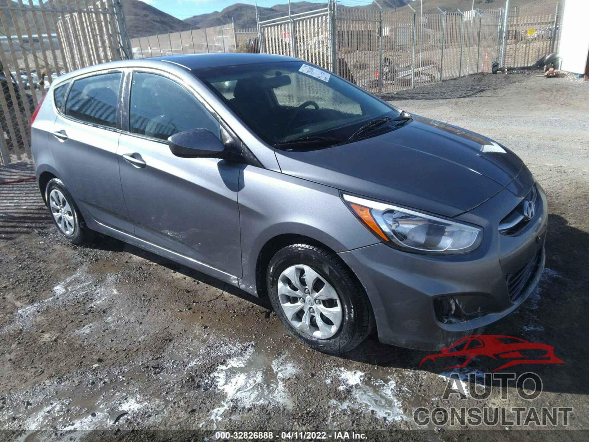 HYUNDAI ACCENT 2017 - KMHCT5AE2HU325907