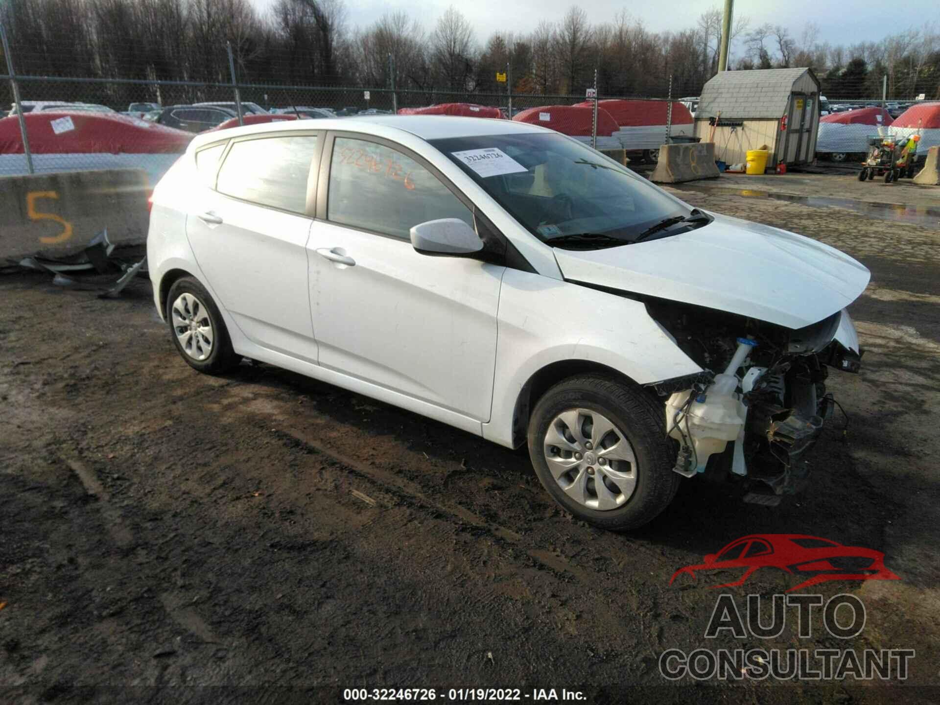 HYUNDAI ACCENT 2016 - KMHCT5AE8GU271186