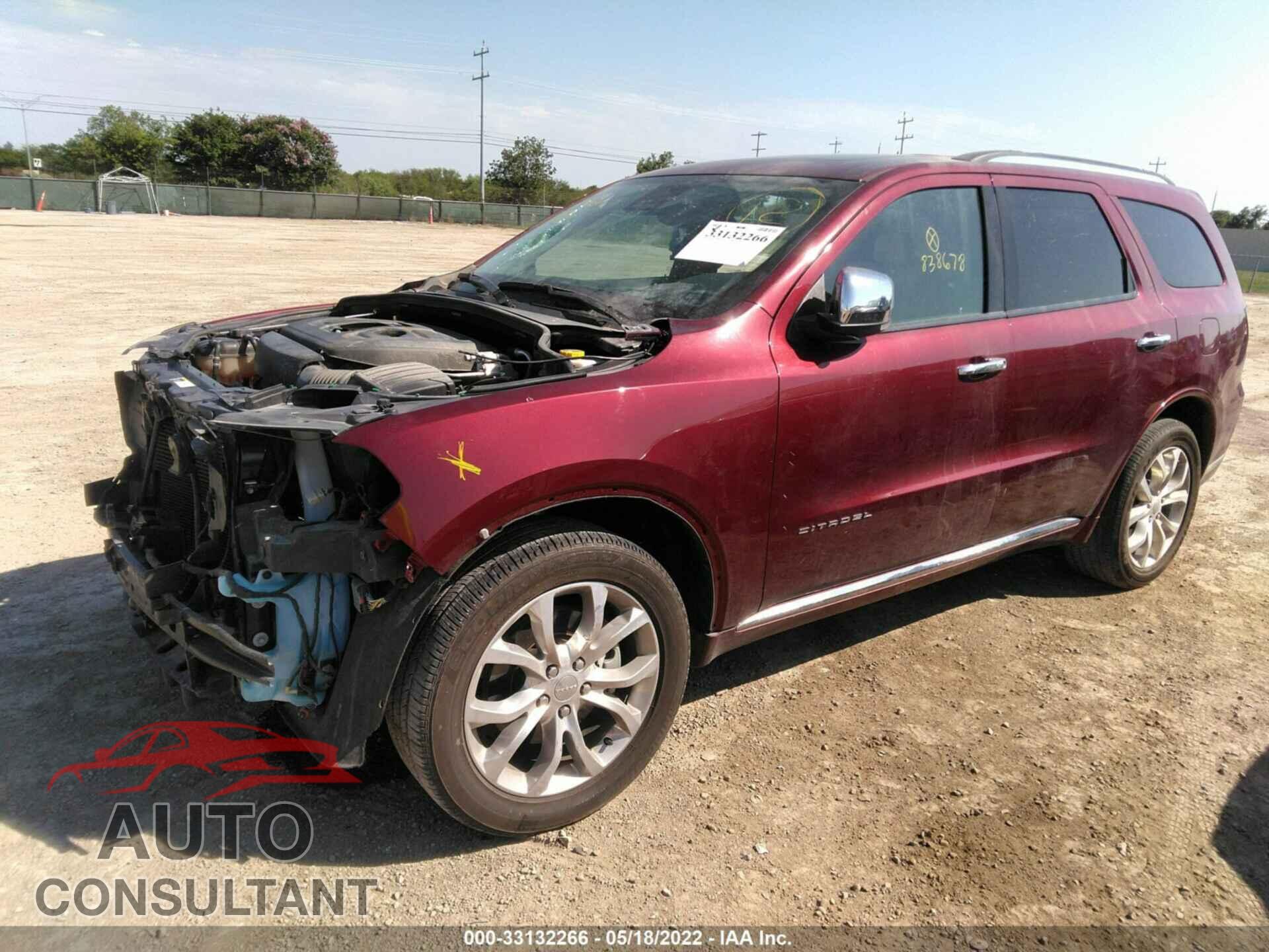 DODGE DURANGO 2017 - 1C4RDHEG5HC838678